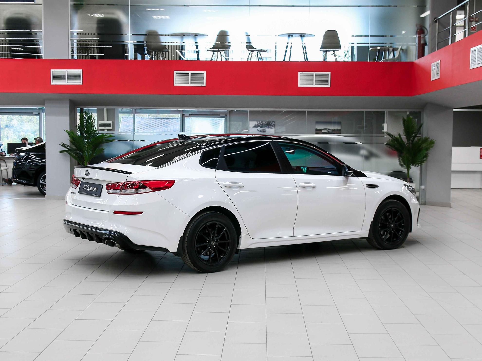 Kia Optima 2019, белый, ДЦ Орехово