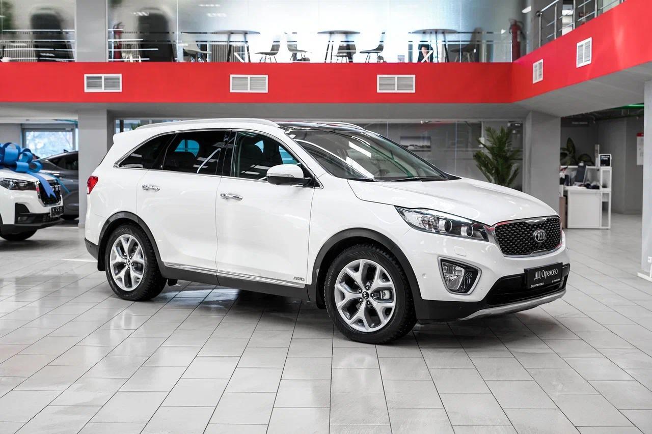 Kia Sorento 2016, белый, ДЦ Орехово
