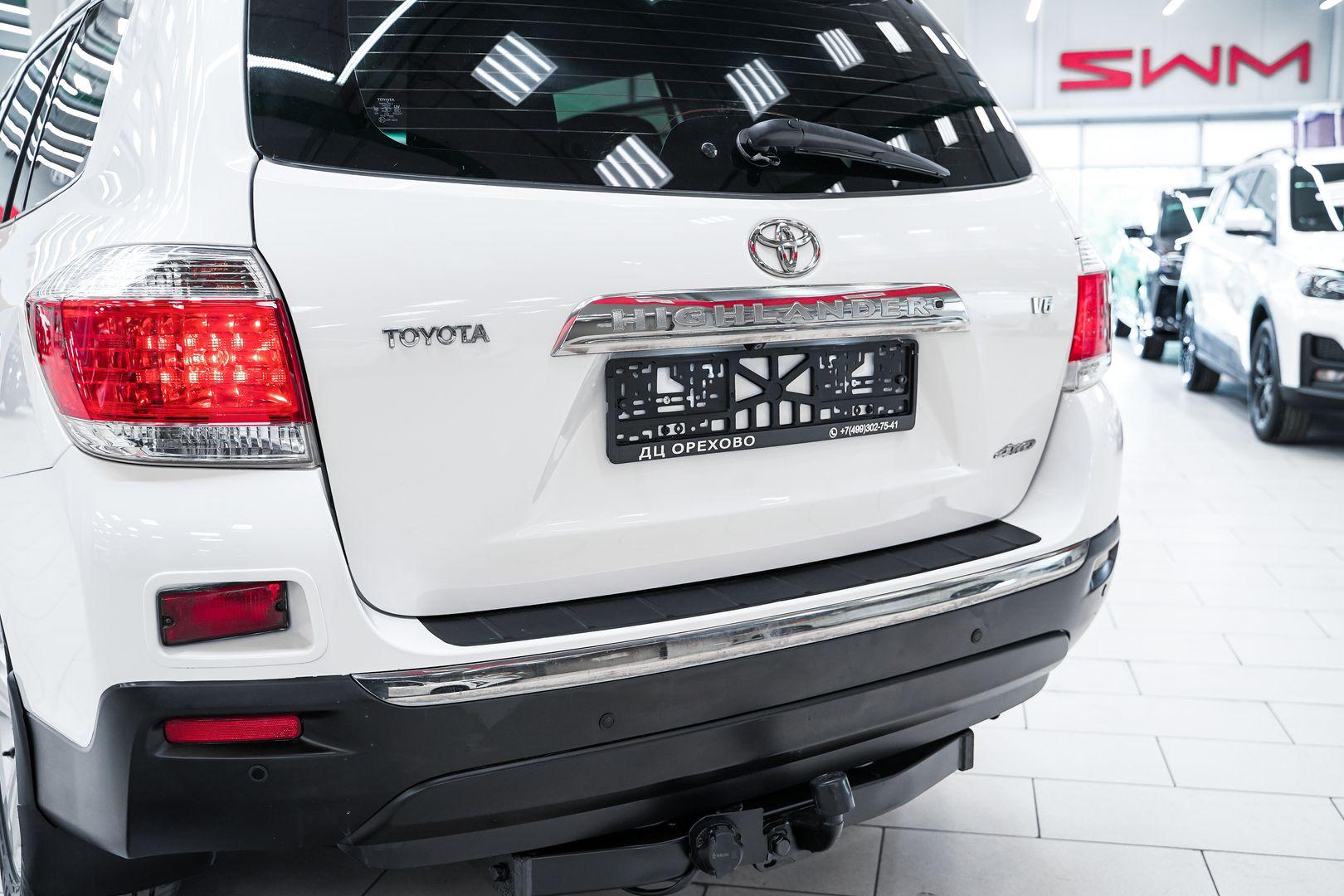 Toyota Highlander 2011, белый, ДЦ Орехово
