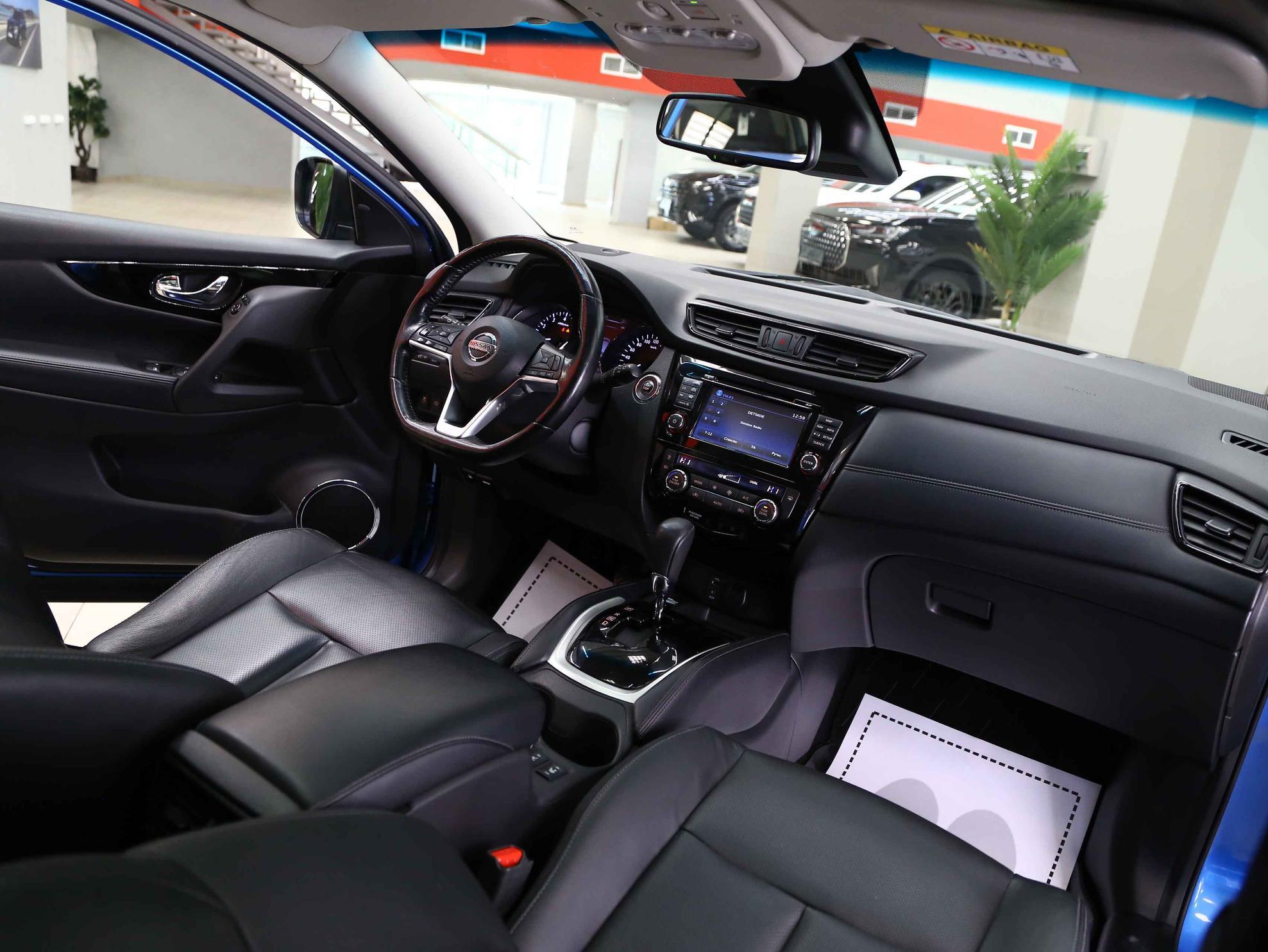 Nissan Qashqai 2019, голубой, ДЦ Орехово