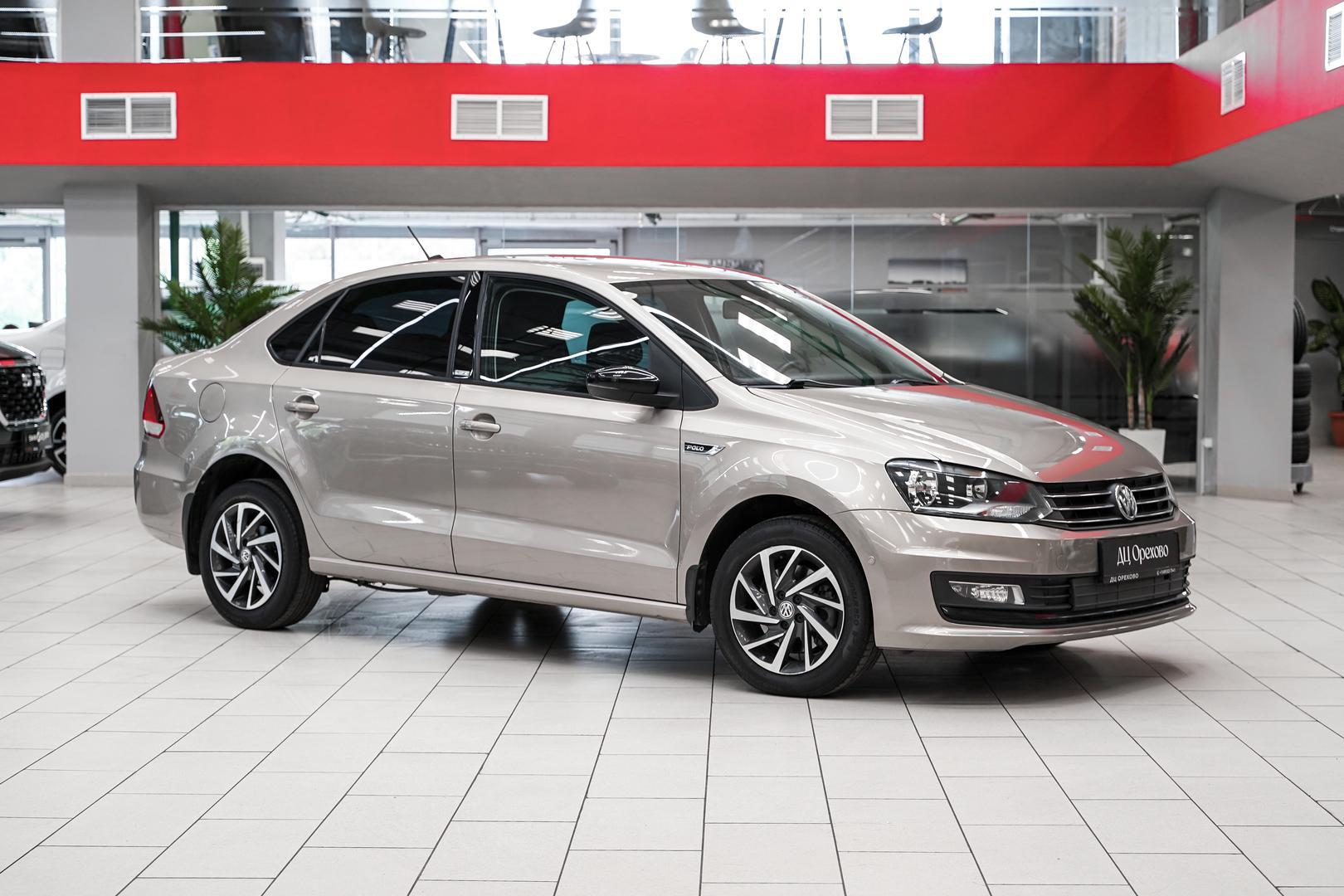 Volkswagen Polo 2017, бежевый, ДЦ Орехово