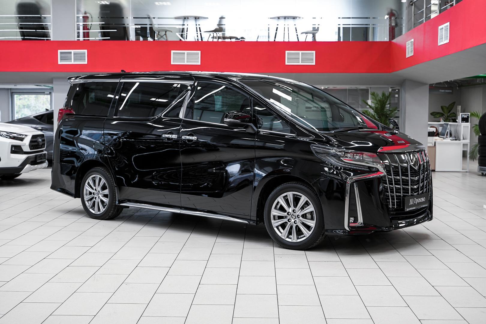 Toyota Alphard 2020, черный, ДЦ Орехово