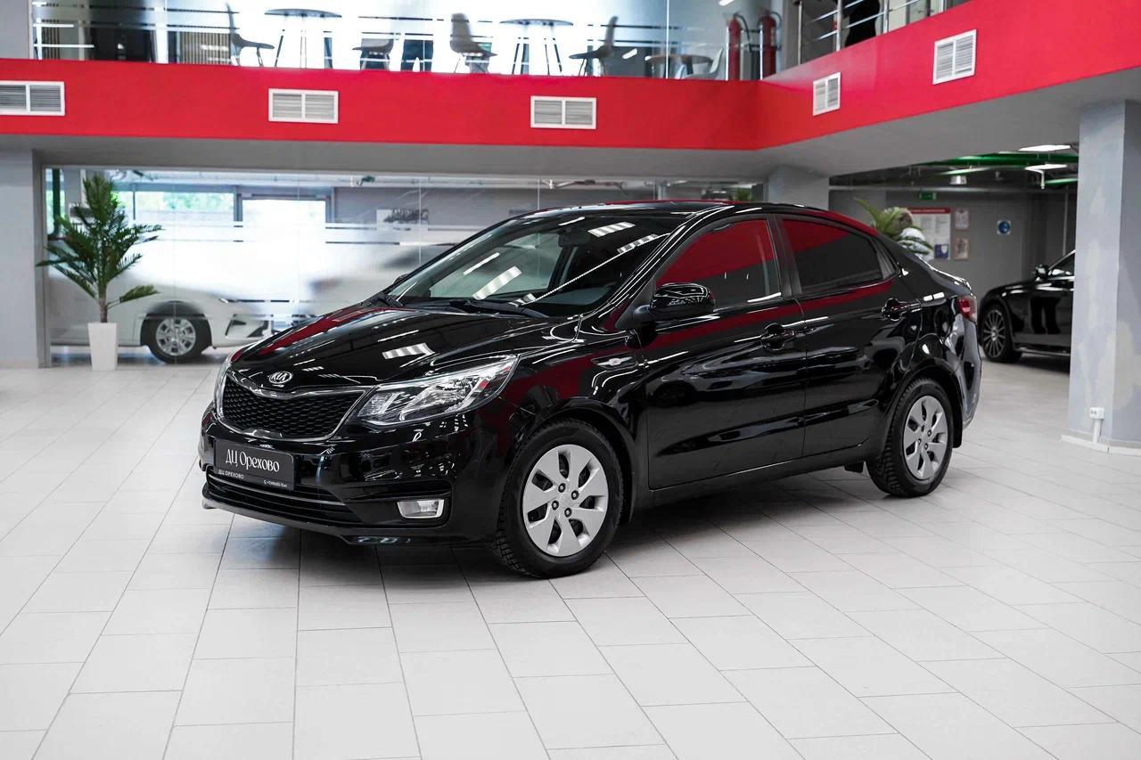 Kia Rio 2017, черный, ДЦ Орехово