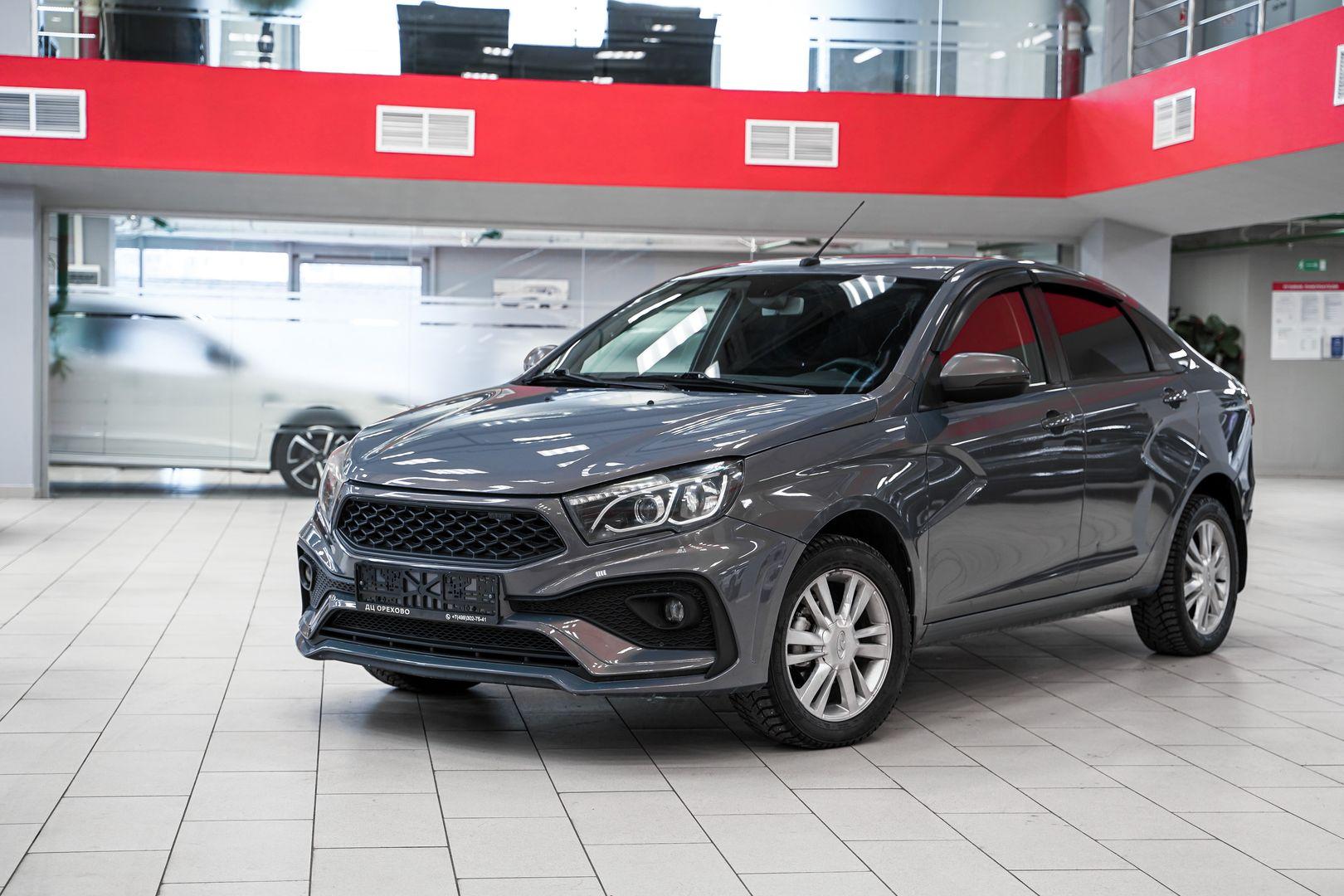 LADA (ВАЗ) Vesta 2017, серый, ДЦ Орехово