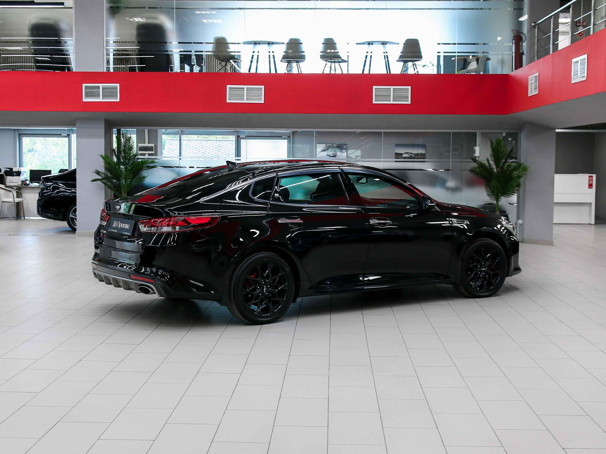 Kia Optima 2016, черный, ДЦ Орехово