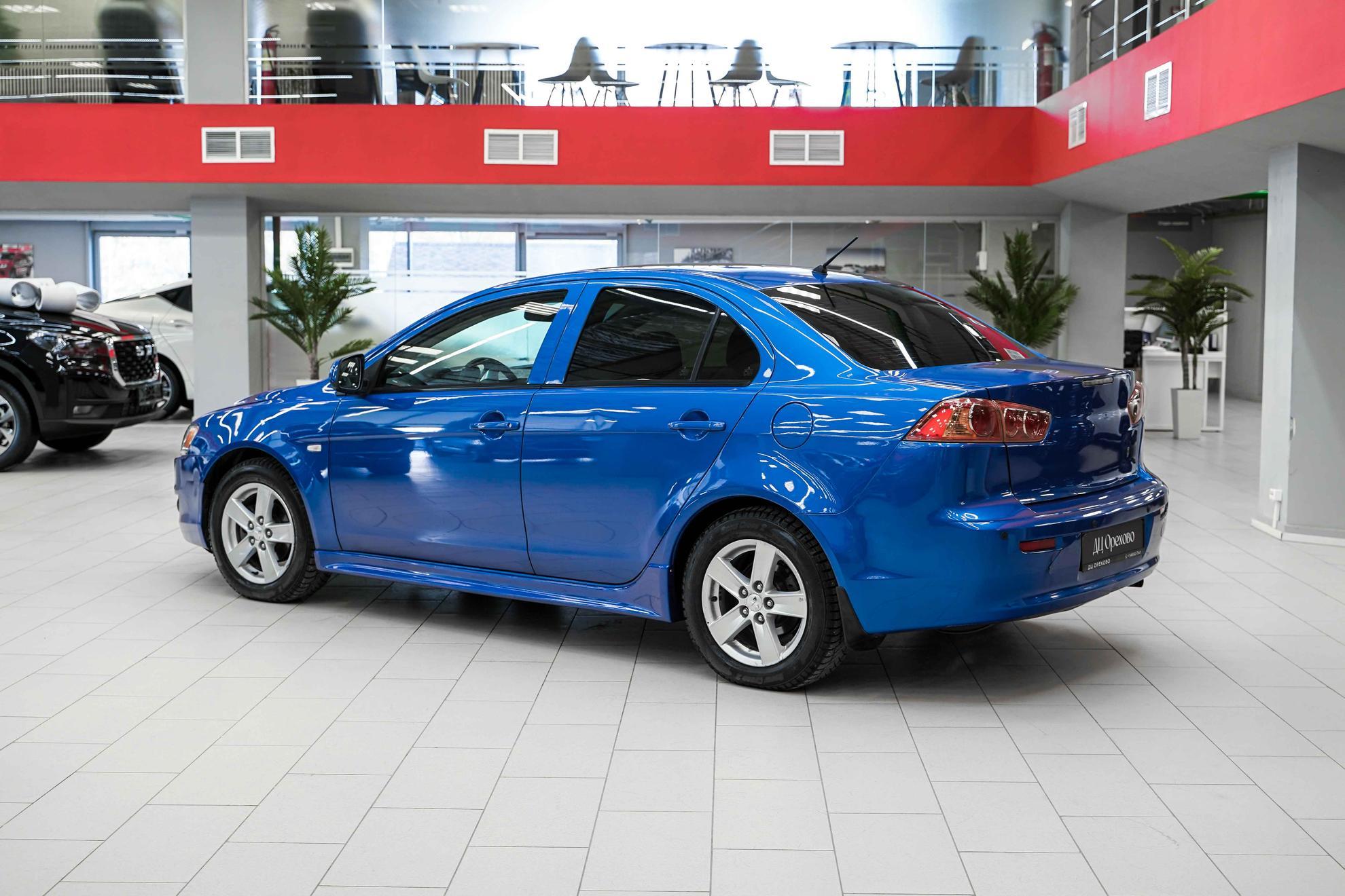 Mitsubishi Lancer 2008, синий, ДЦ Орехово