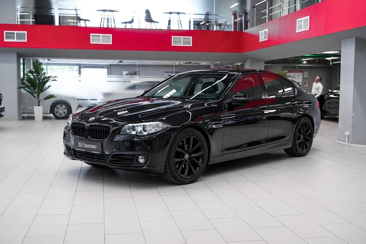 BMW 5 серии 2014, черный, ДЦ Орехово