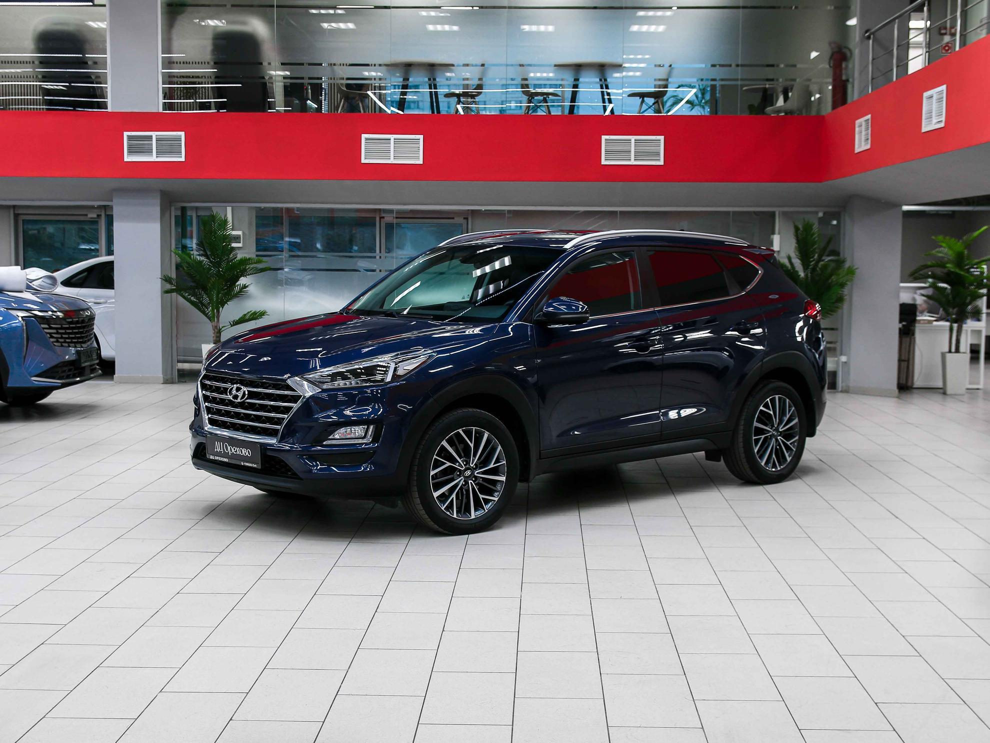 Hyundai Tucson 2020, синий, ДЦ Орехово