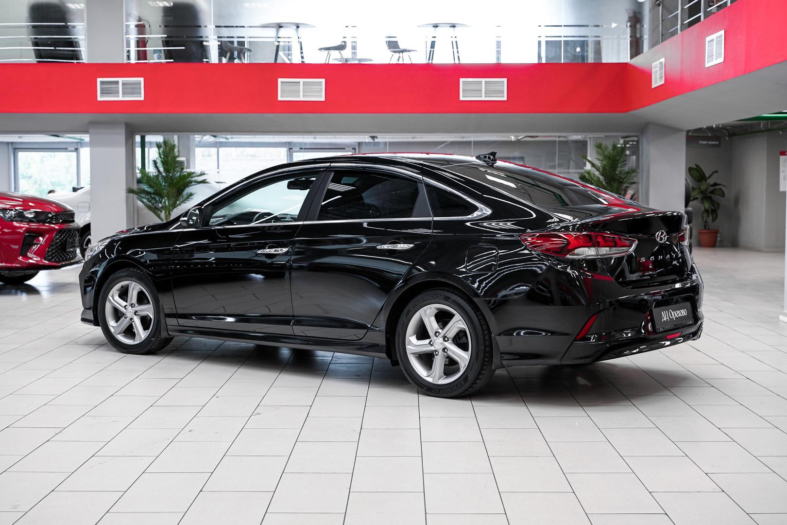 Hyundai Sonata 2017, черный, ДЦ Орехово