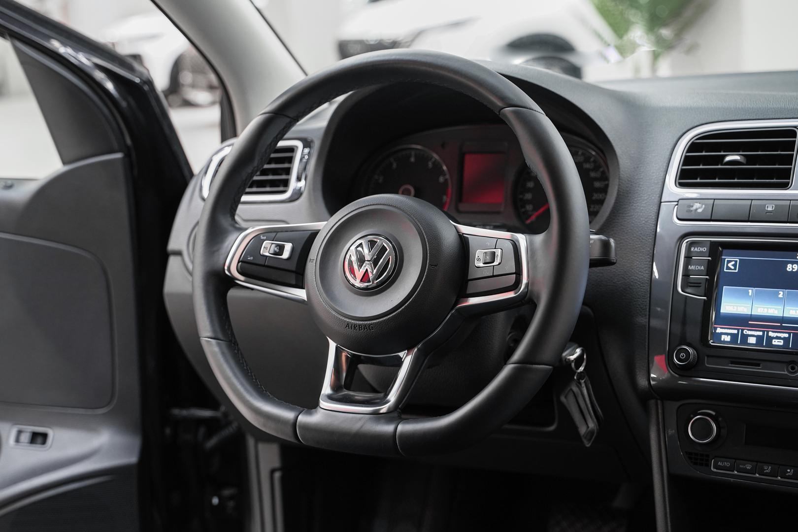 Volkswagen Polo 2019, черный, ДЦ Орехово