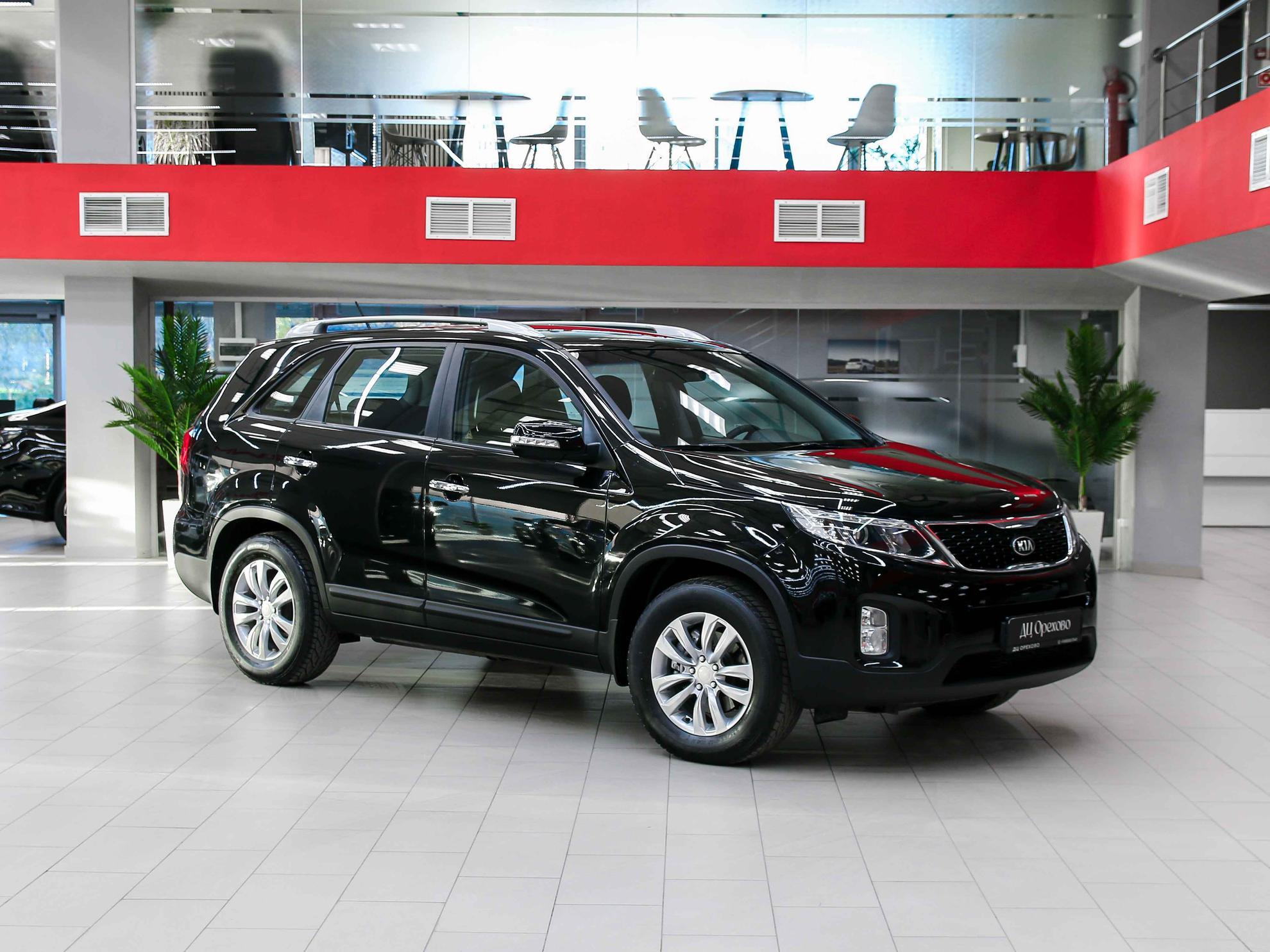 Kia Sorento 2014, черный, ДЦ Орехово