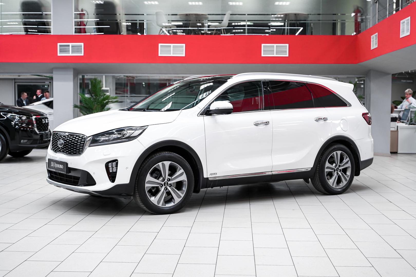 Kia Sorento 2018, белый, ДЦ Орехово