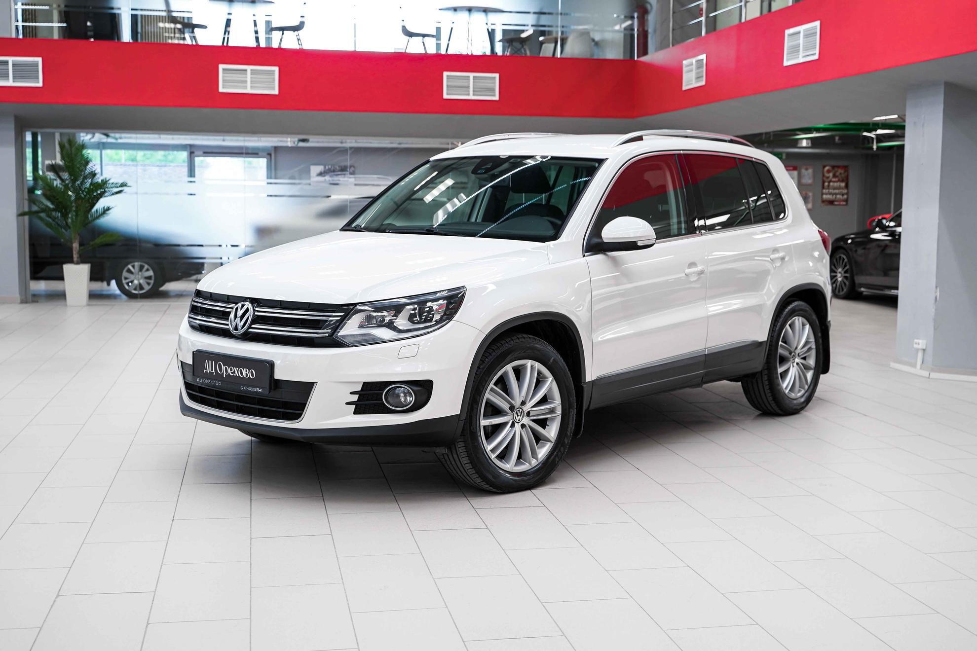 Volkswagen Tiguan 2013, белый, ДЦ Орехово