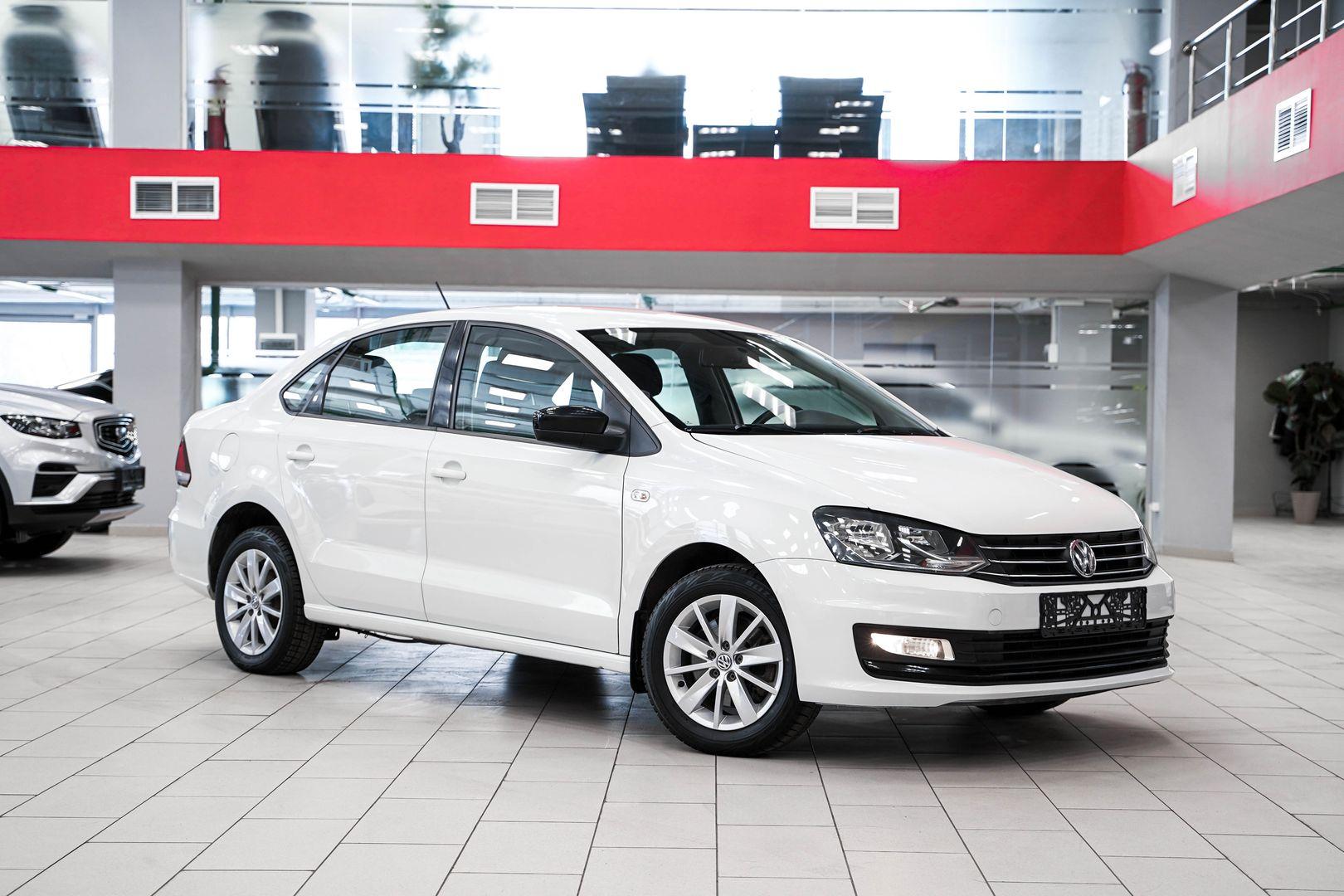 Volkswagen Polo 2020, белый, ДЦ Орехово