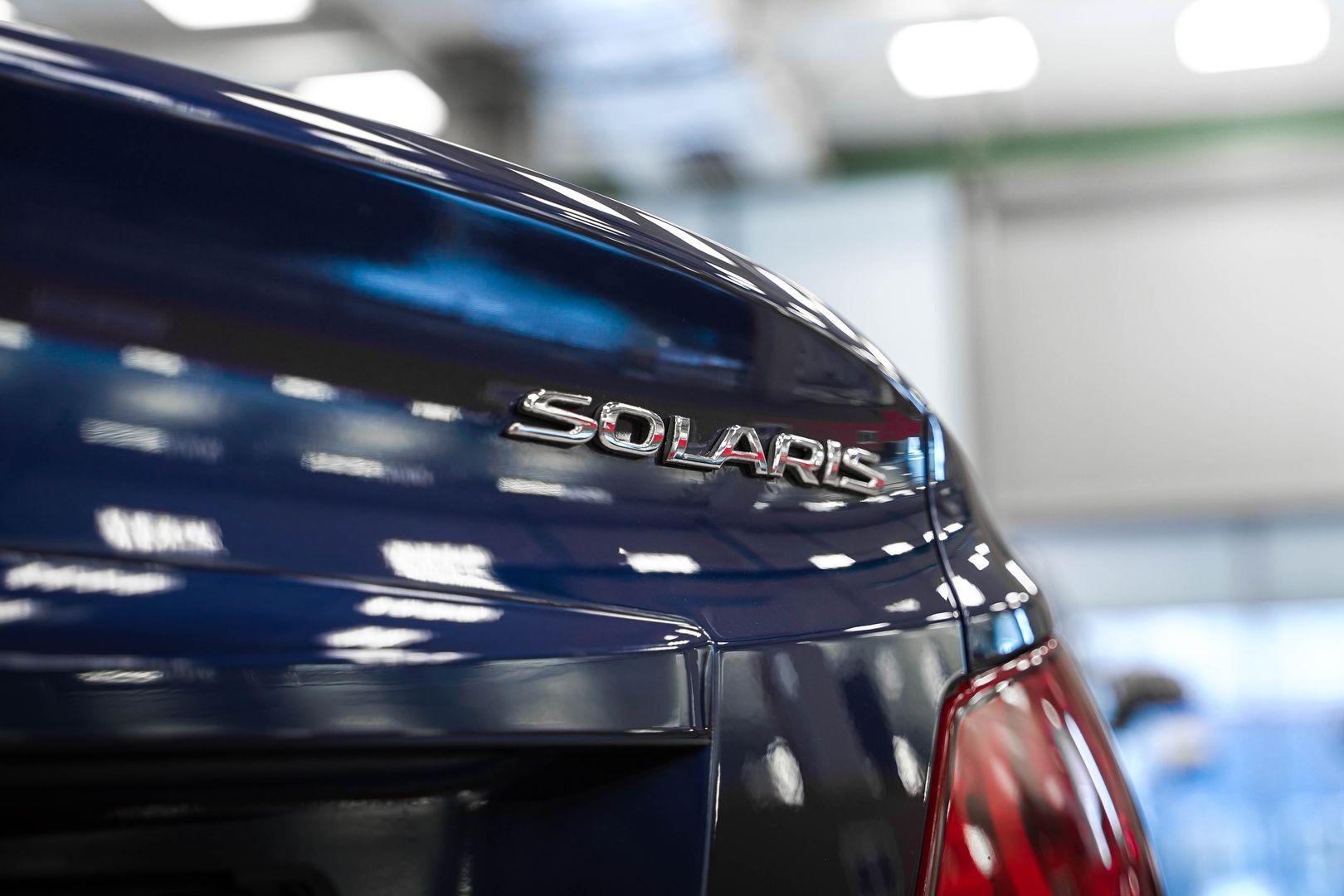 Hyundai Solaris 2011, синий, ДЦ Орехово