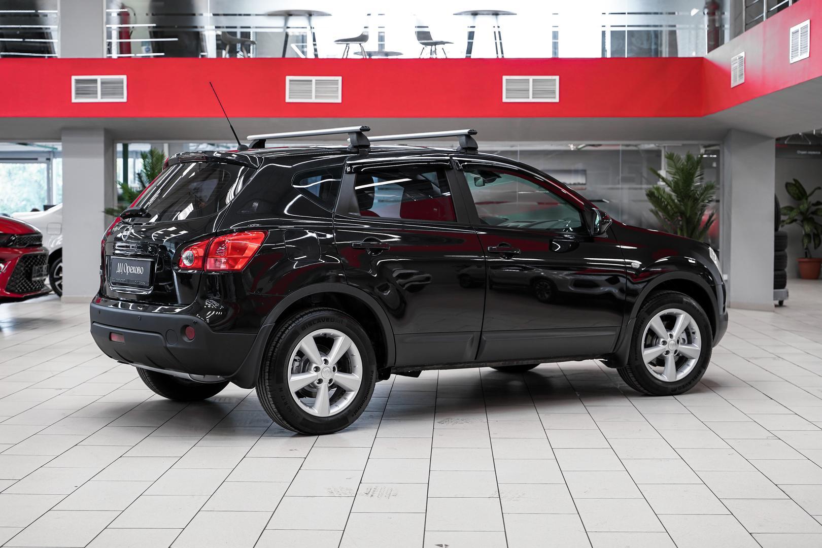 Nissan Qashqai 2009, черный, ДЦ Орехово