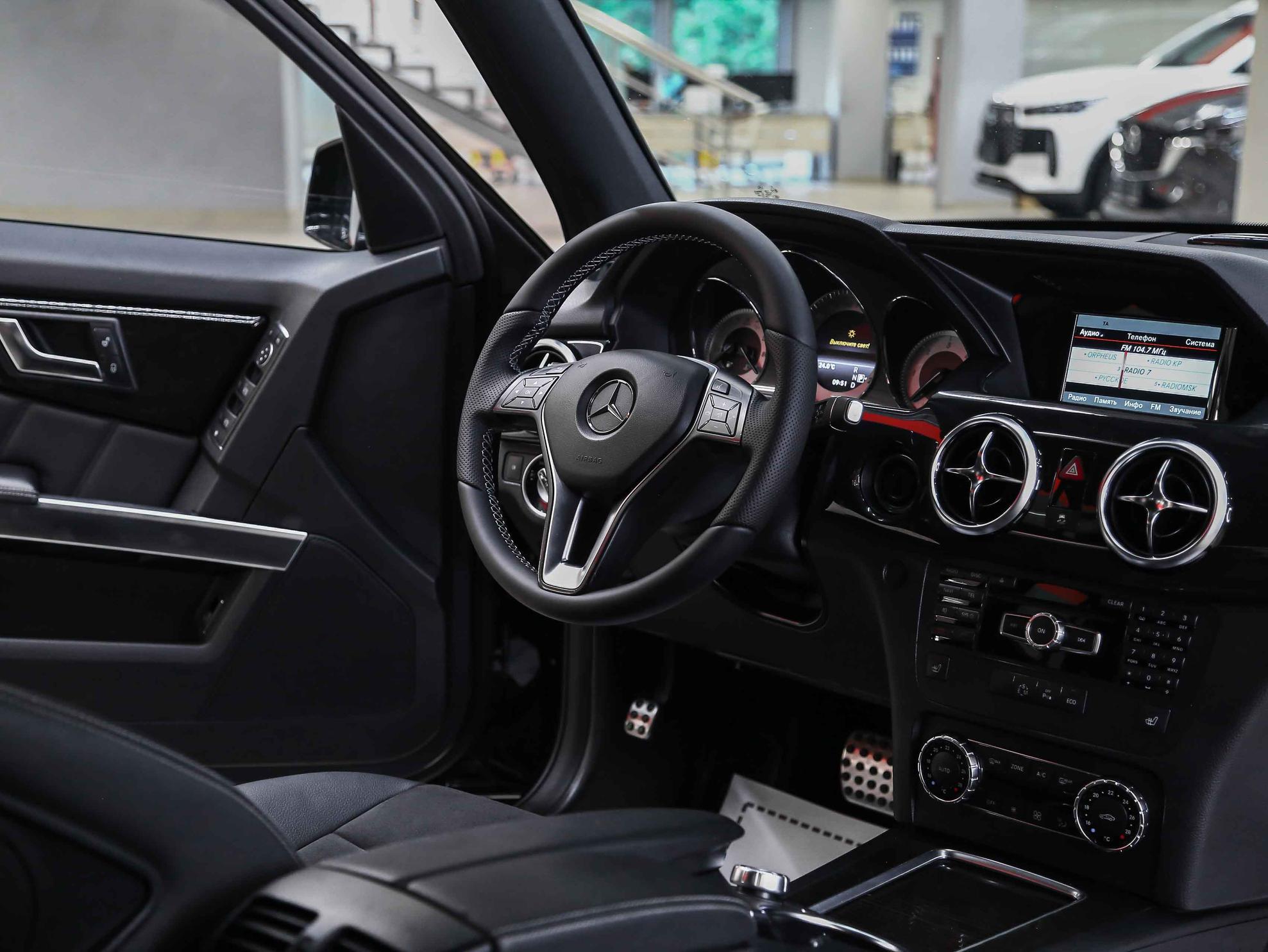 Mercedes-Benz GLK-Класс 2013, черный, ДЦ Орехово