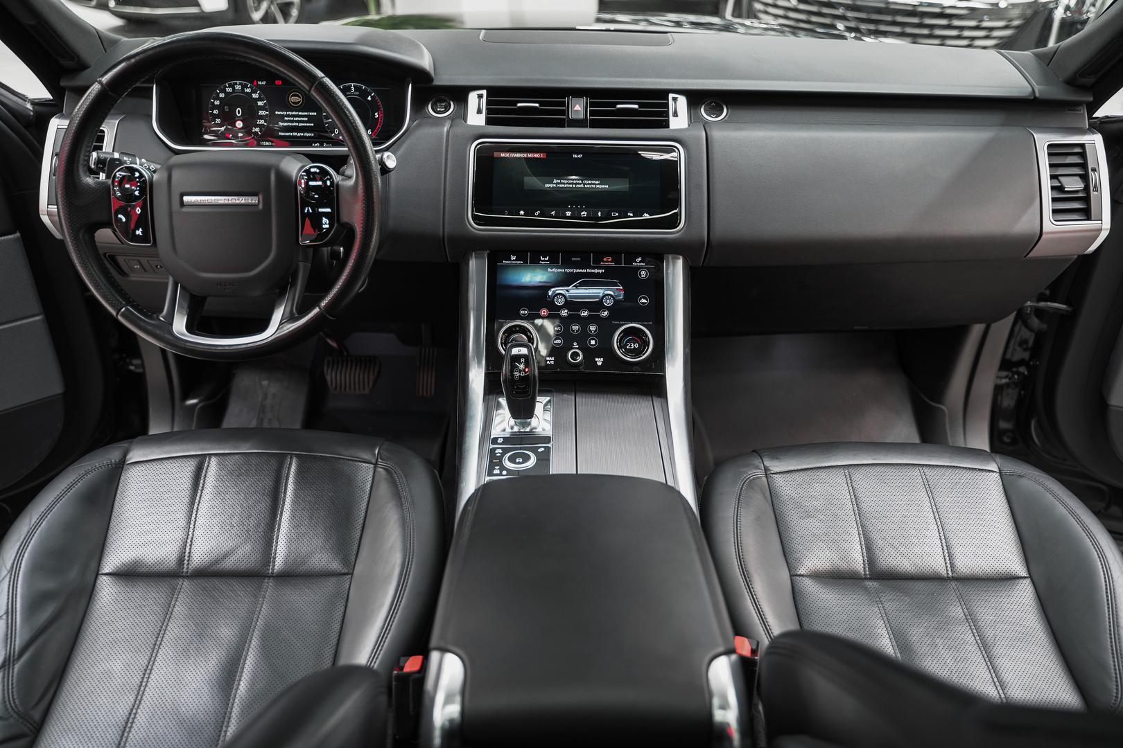 Land Rover Range Rover Sport 2019, черный, ДЦ Орехово