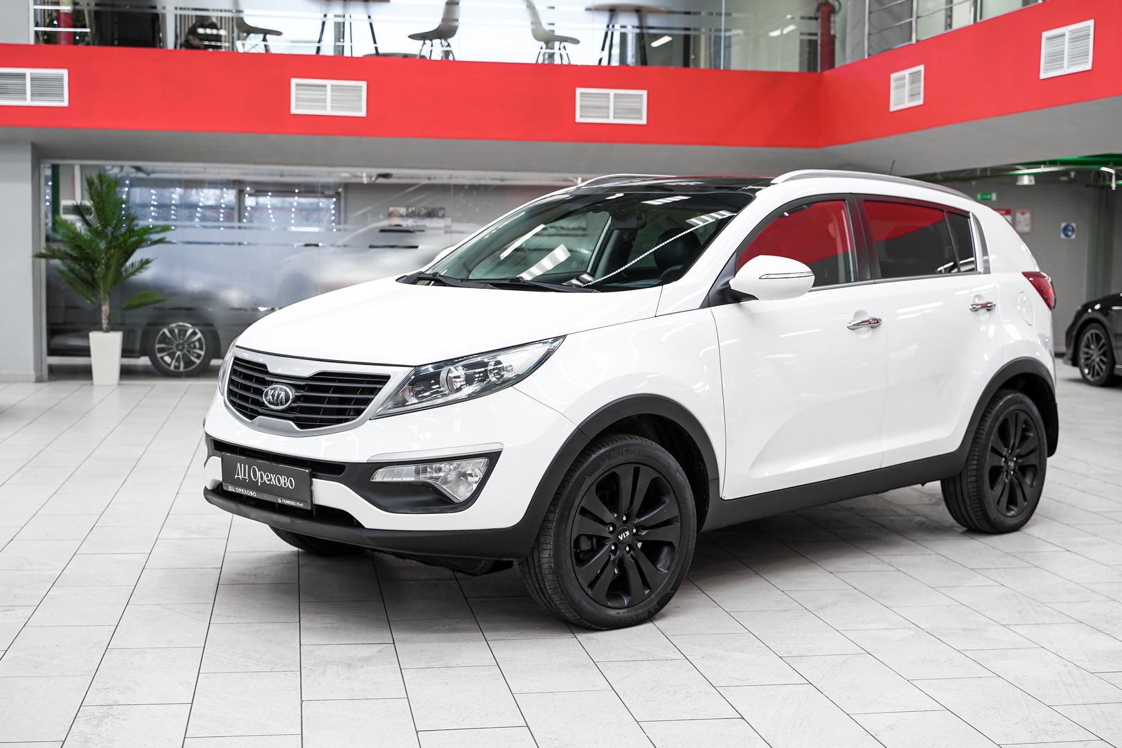 Kia Sportage 2012, белый, ДЦ Орехово