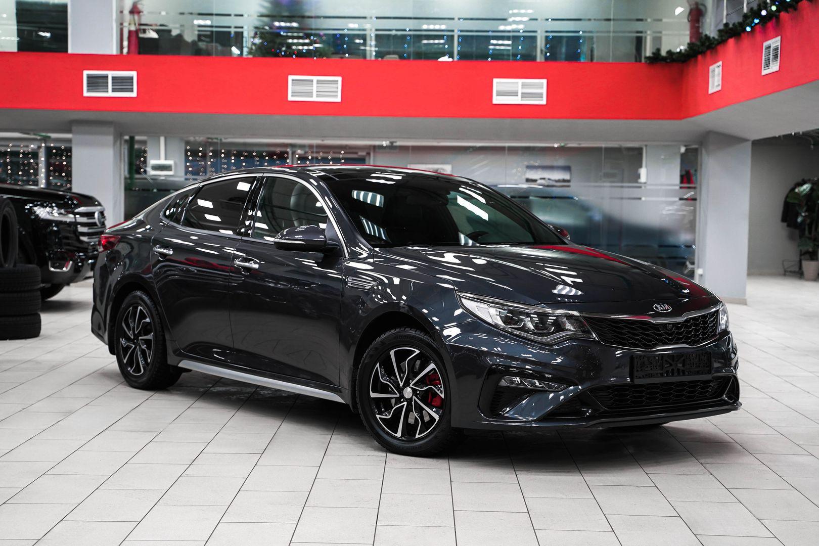 Kia Optima 2019, серый, ДЦ Орехово