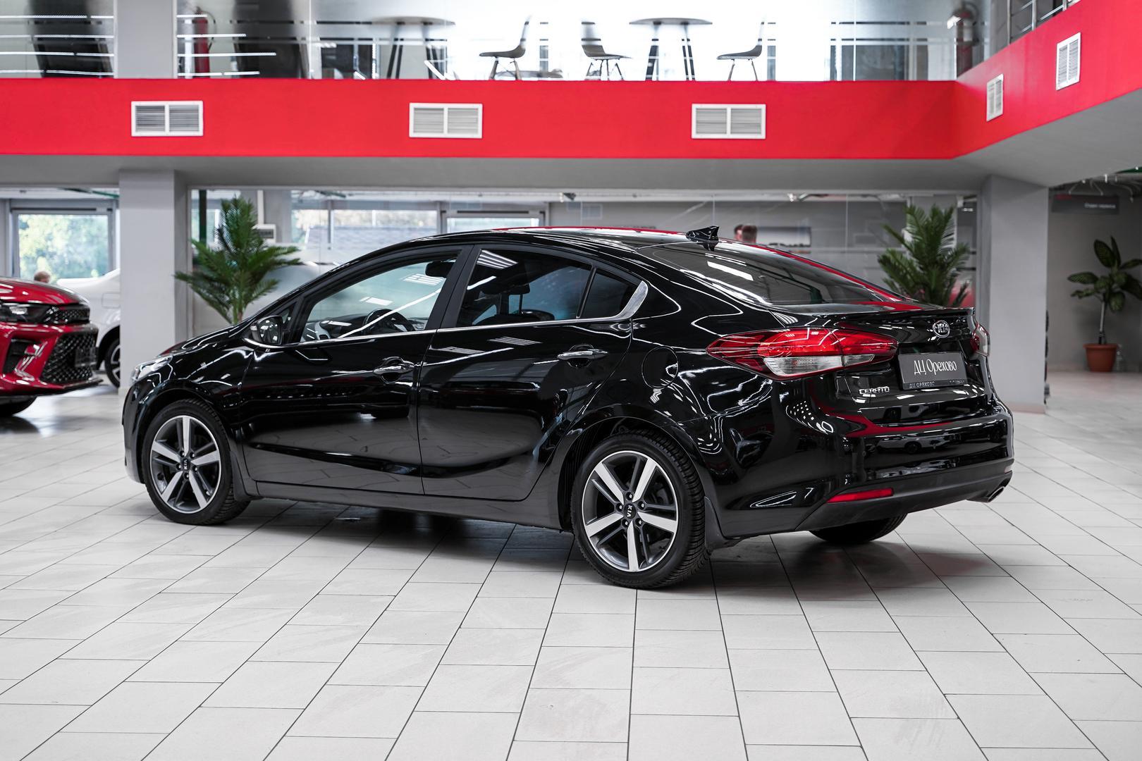 Kia Cerato 2018, черный, ДЦ Орехово
