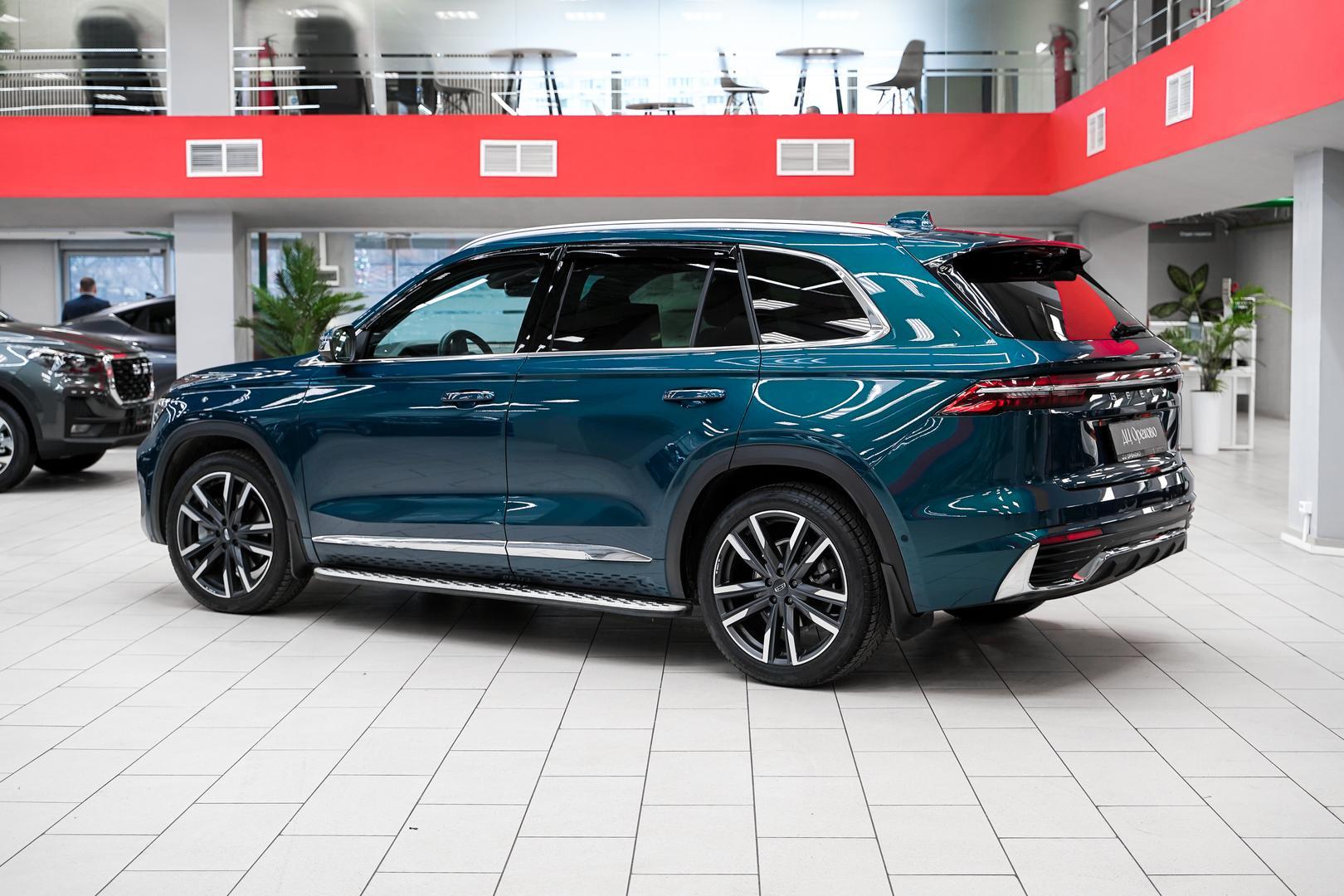 Geely Monjaro 2023, синий, ДЦ Орехово