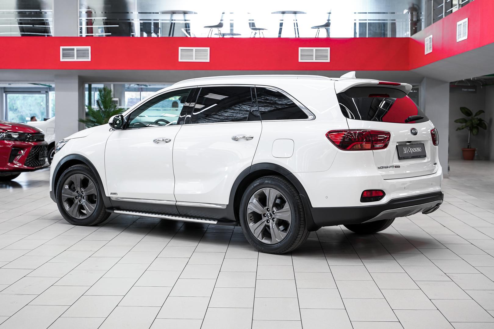 Kia Sorento 2018, белый, ДЦ Орехово