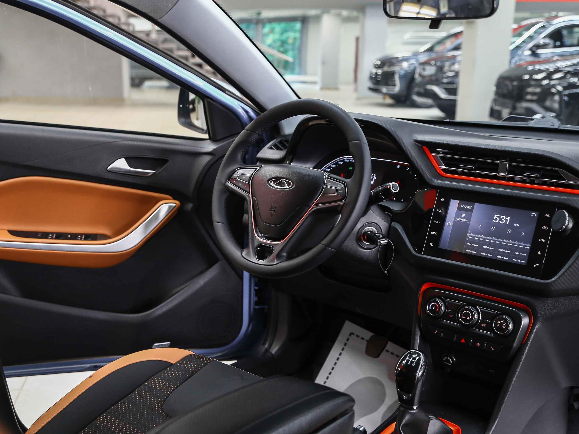 Chery Tiggo 2 2017, голубой, ДЦ Орехово