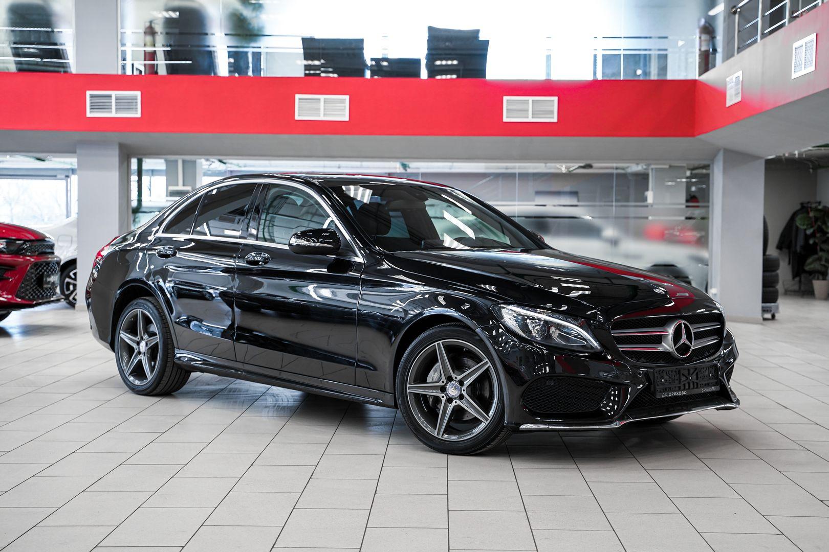 Mercedes-Benz C-Класс 2014, черный, ДЦ Орехово