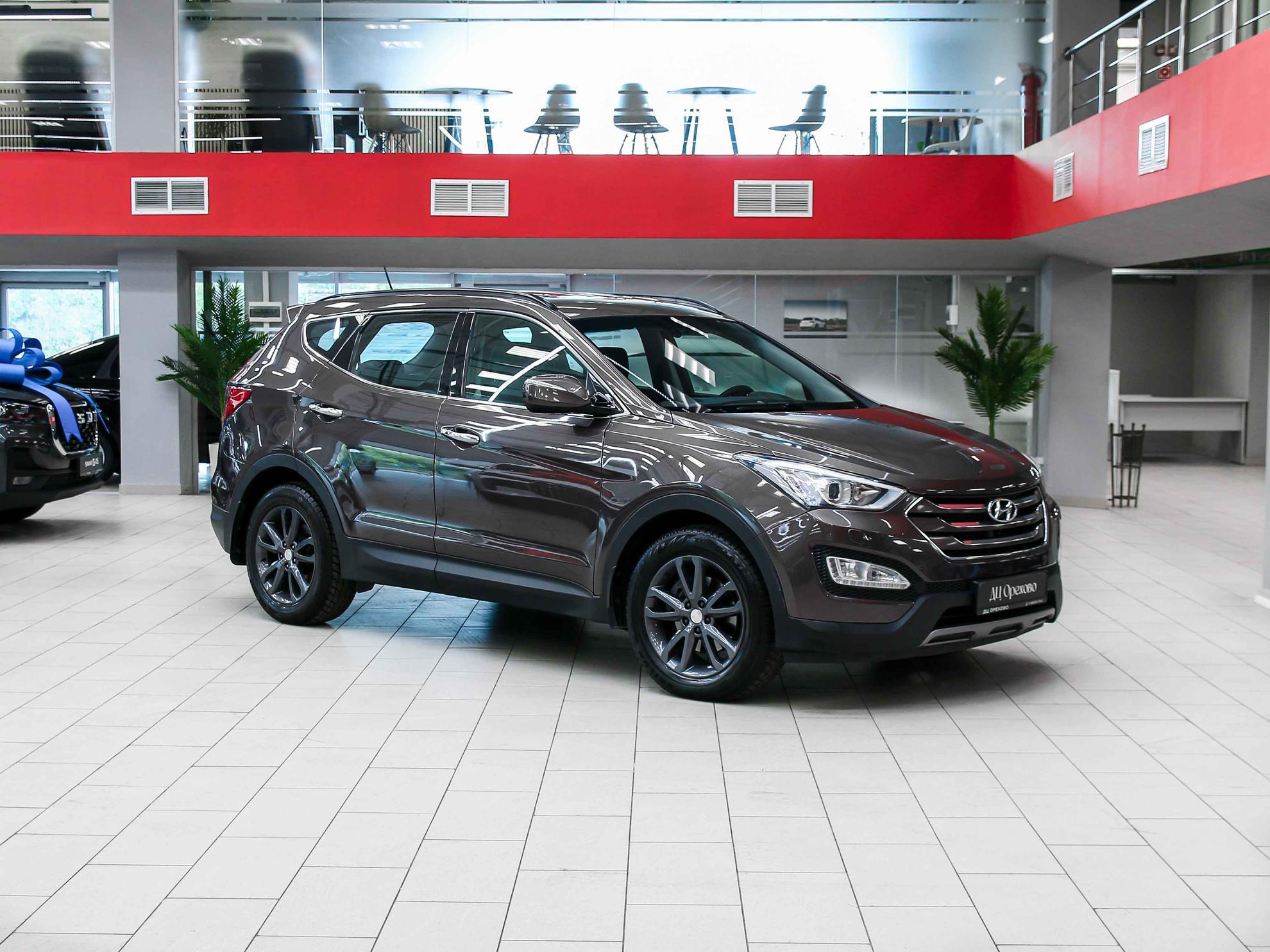 Hyundai Santa Fe 2013, коричневый, ДЦ Орехово