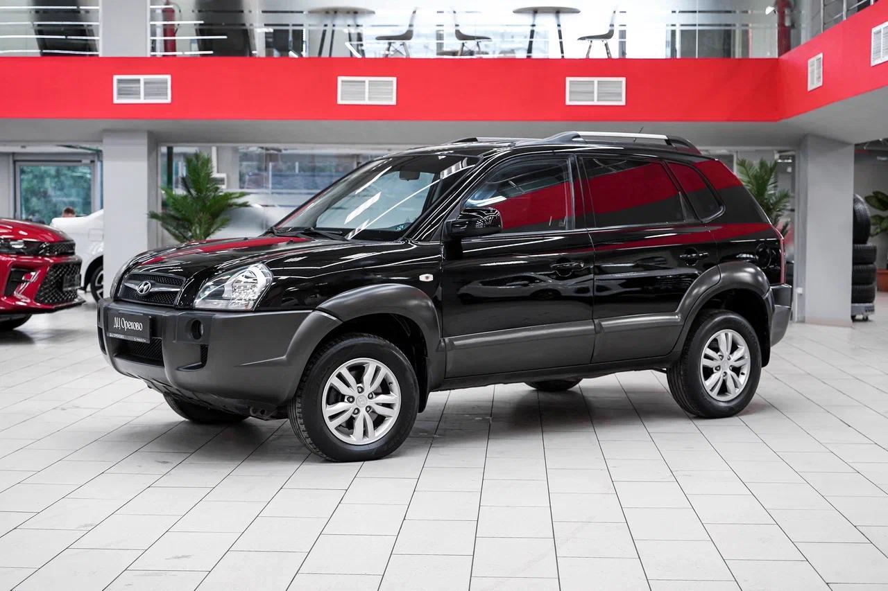Hyundai Tucson 2008, черный, ДЦ Орехово