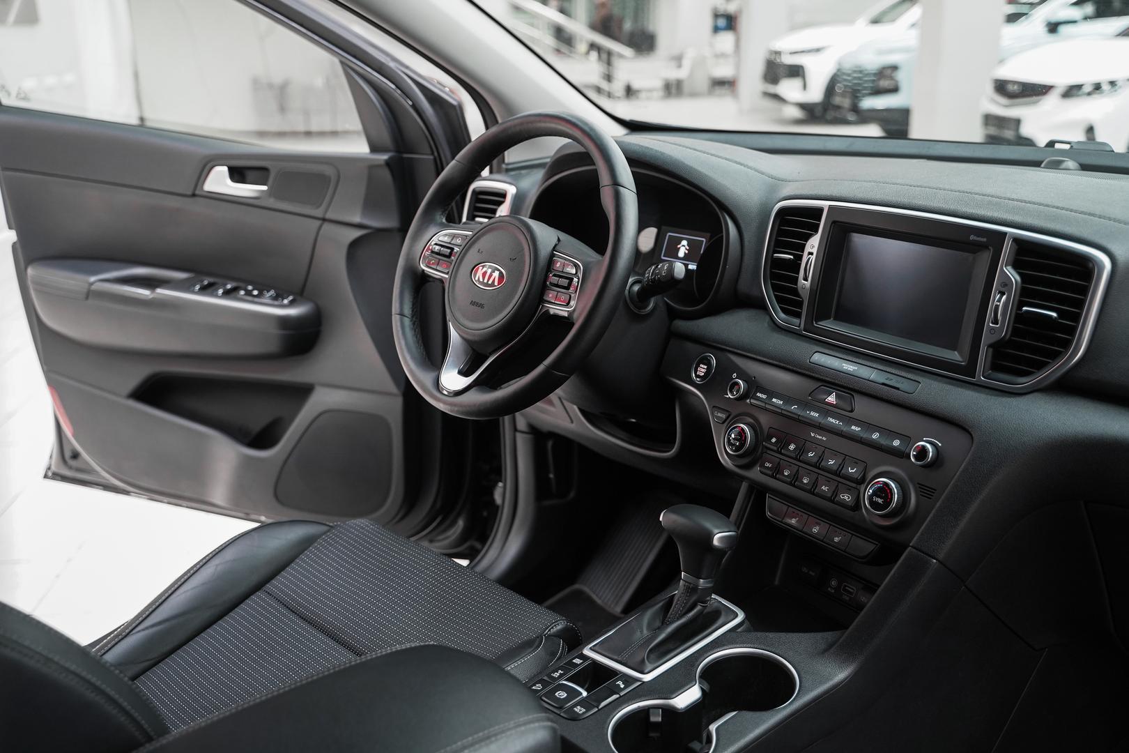 Kia Sportage 2017, черный, ДЦ Орехово