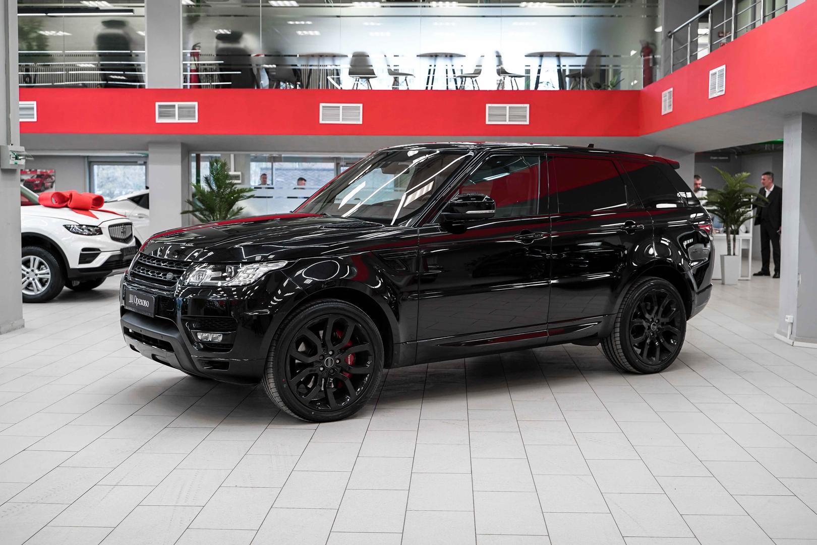 Land Rover Range Rover Sport 2016, черный, ДЦ Орехово