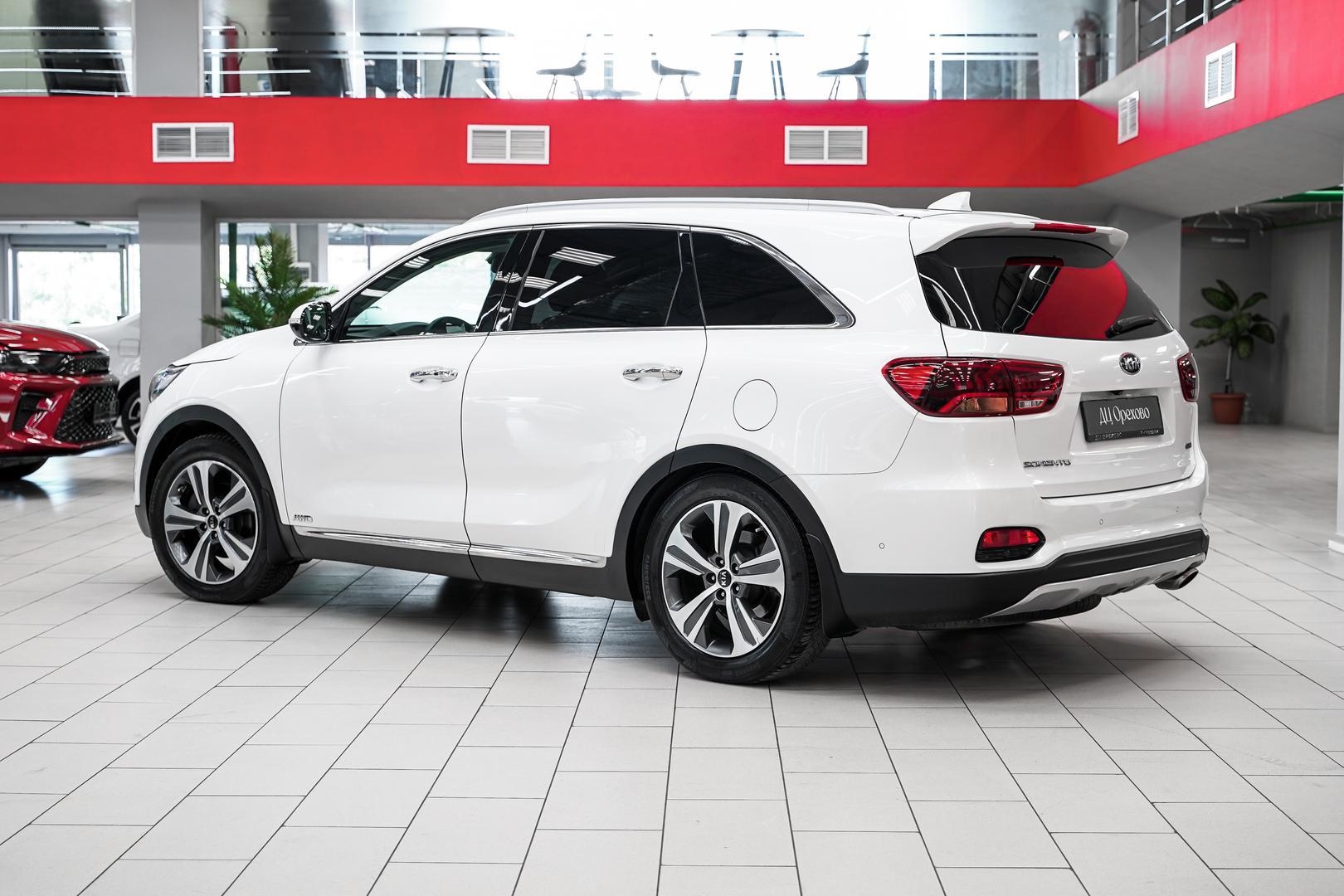Kia Sorento 2018, белый, ДЦ Орехово
