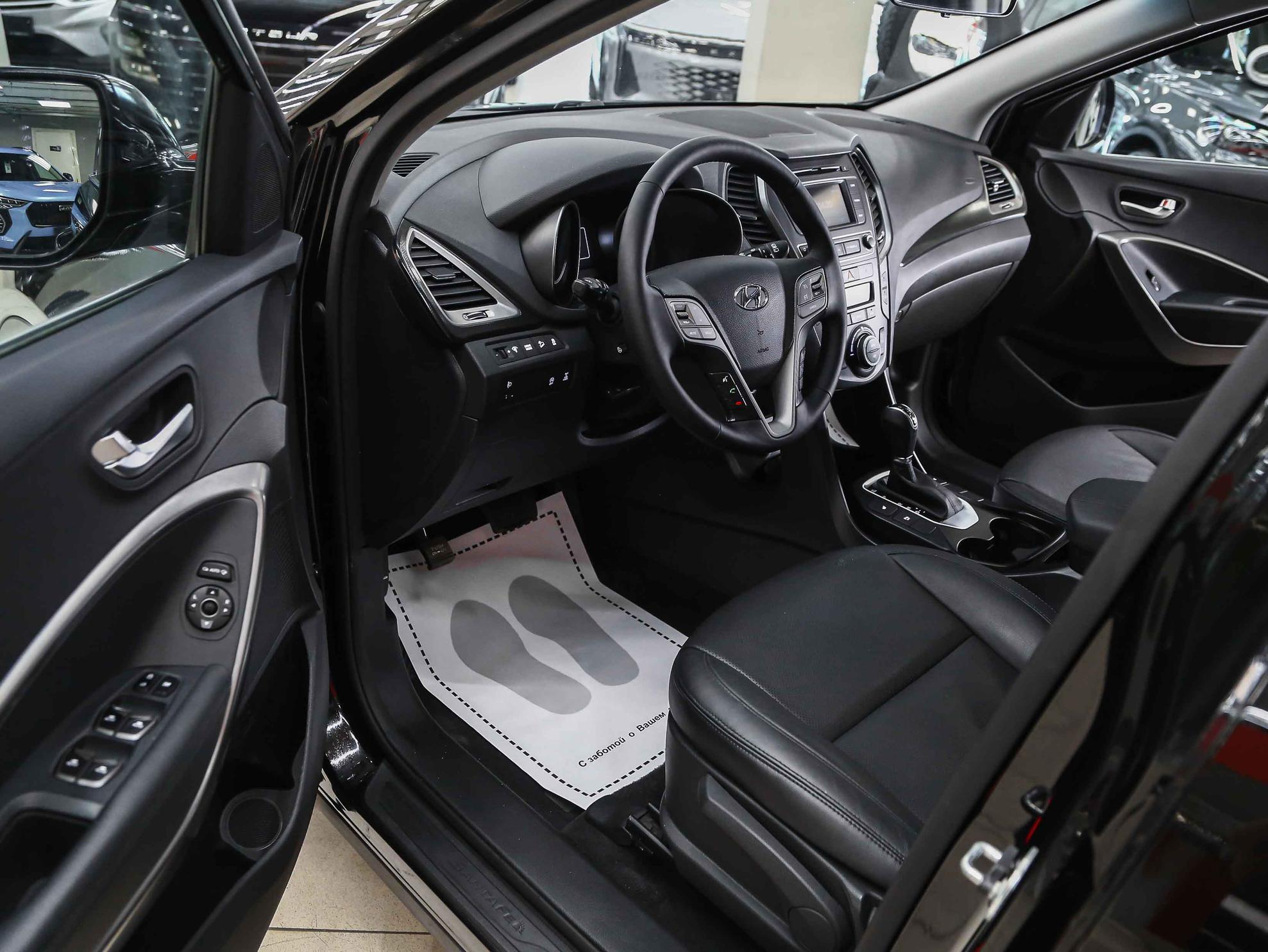 Hyundai Santa Fe 2018, черный, ДЦ Орехово