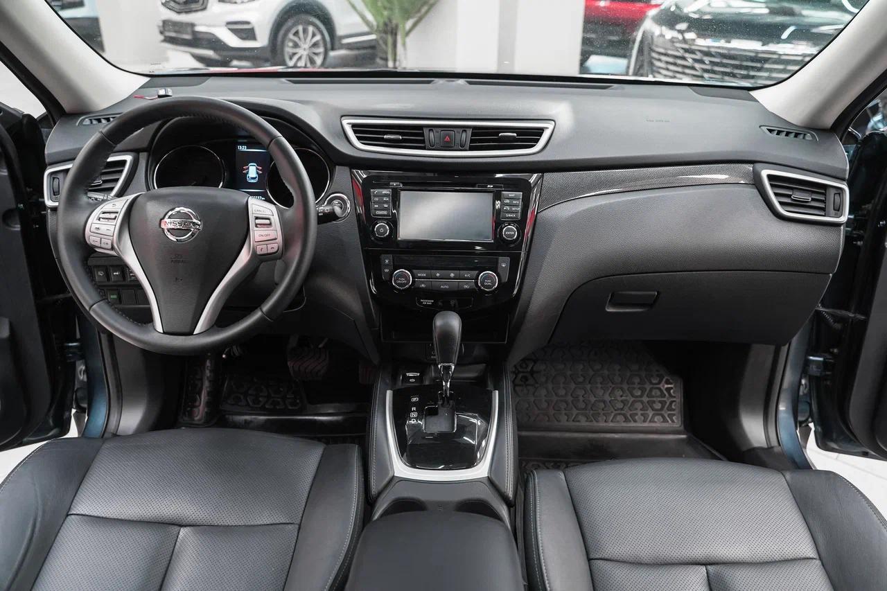 Nissan X-Trail 2017, синий, ДЦ Орехово