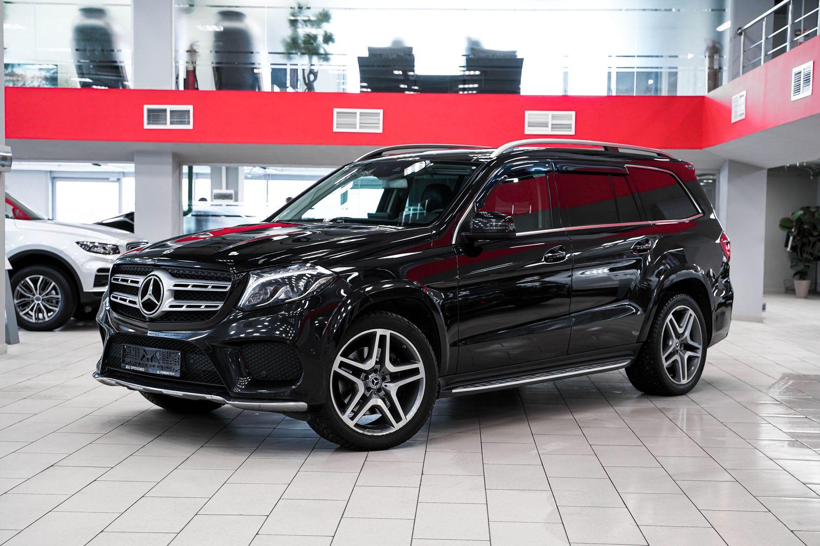 Mercedes-Benz GLS 2018, черный, ДЦ Орехово