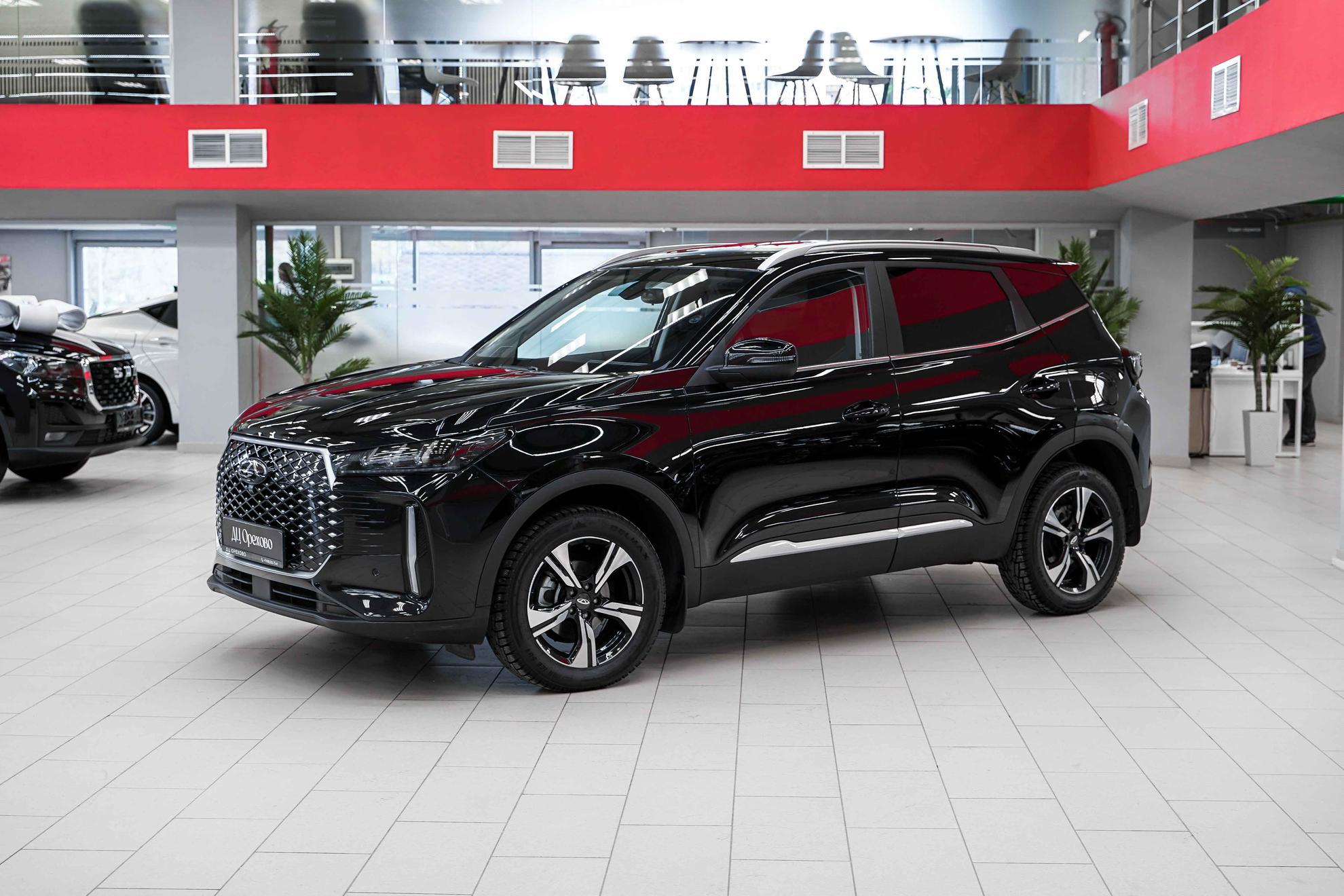 Chery Tiggo 4 2024, черный, ДЦ Орехово
