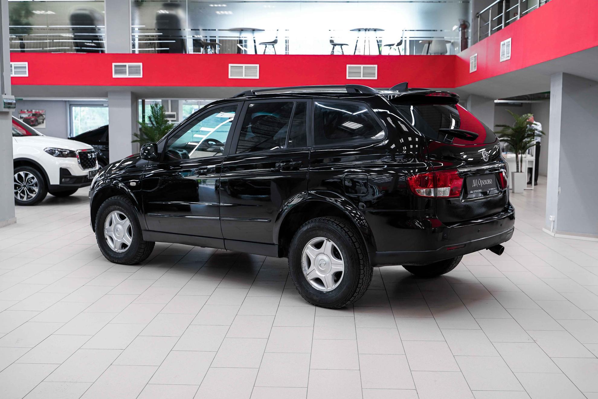 SsangYong Kyron 2009, черный, ДЦ Орехово