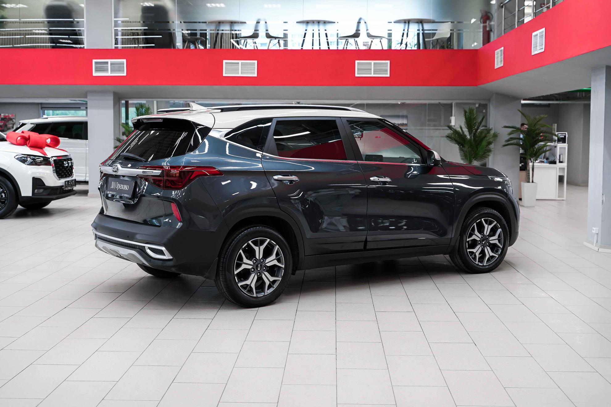 Kia Seltos 2020, серый, ДЦ Орехово