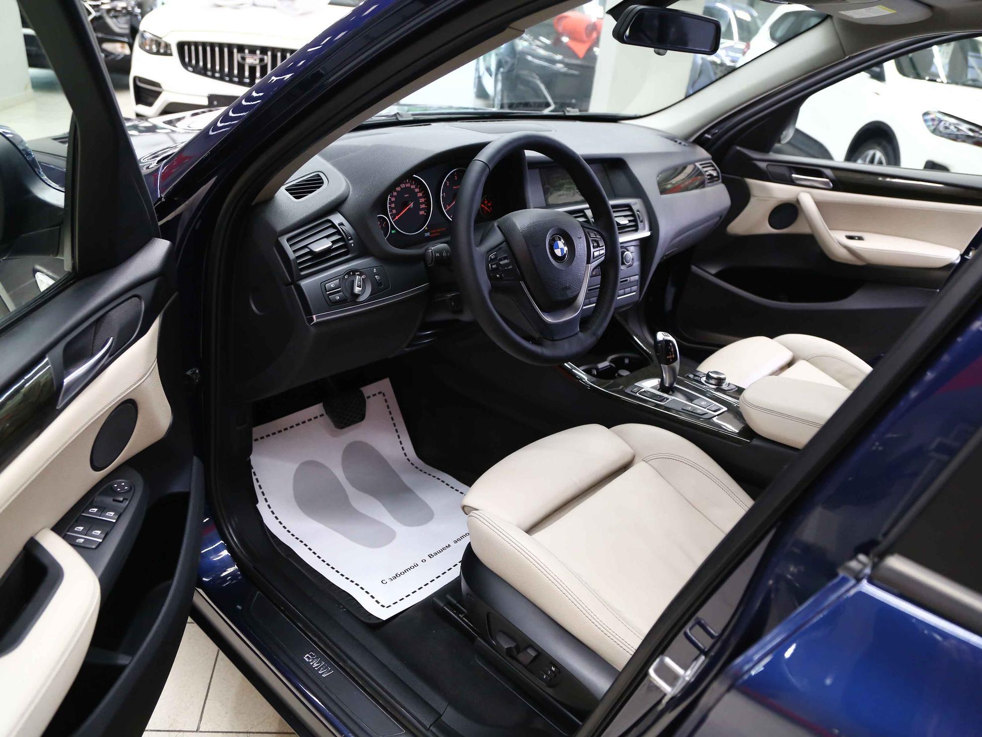BMW X3 2013, синий, ДЦ Орехово