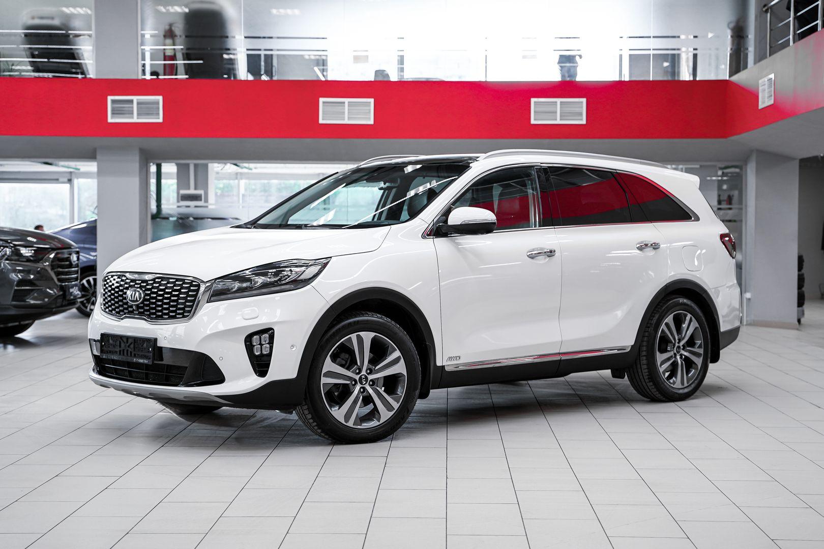 Kia Sorento 2018, белый, ДЦ Орехово