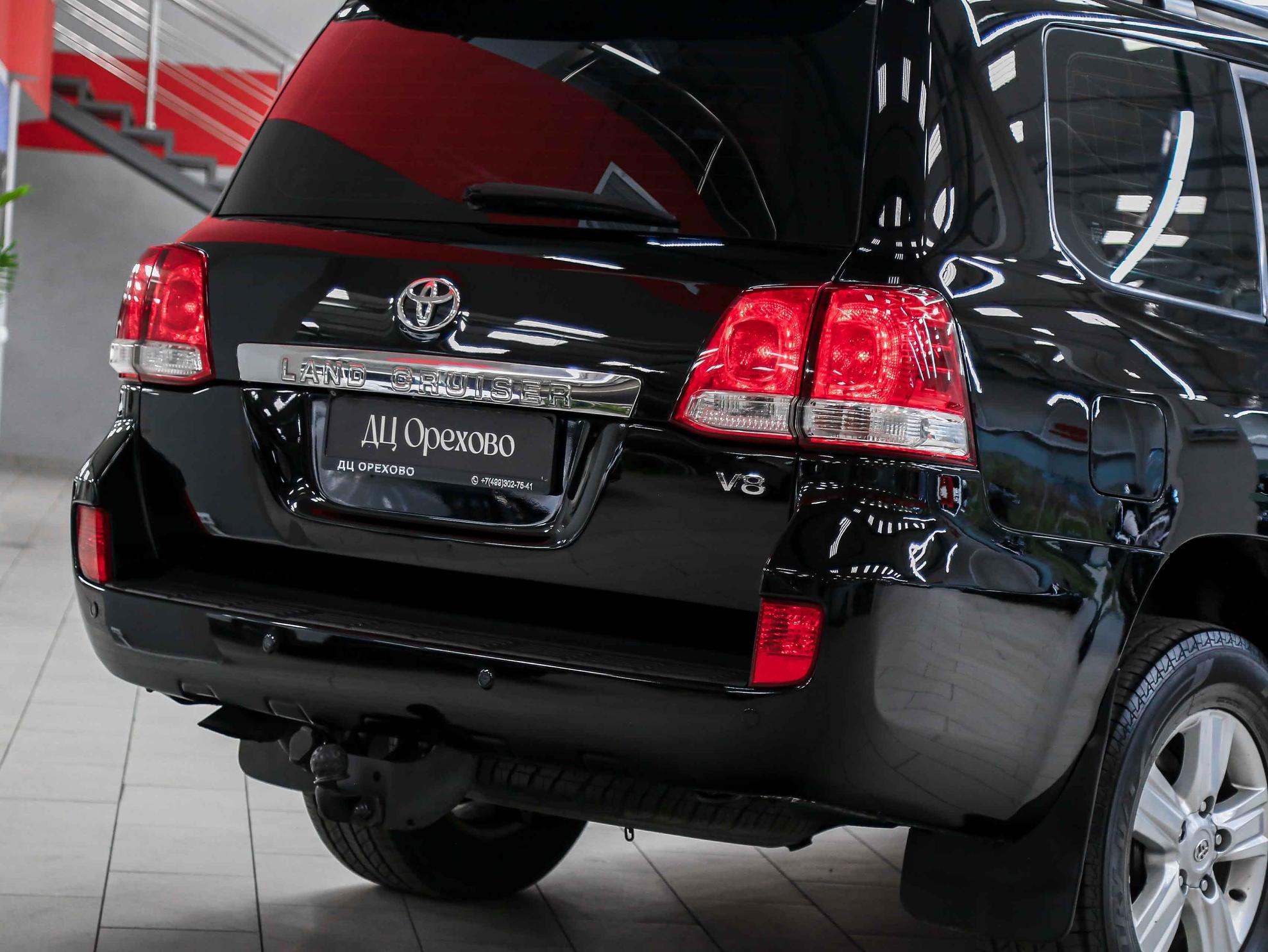 Toyota Land Cruiser 2009, черный, ДЦ Орехово