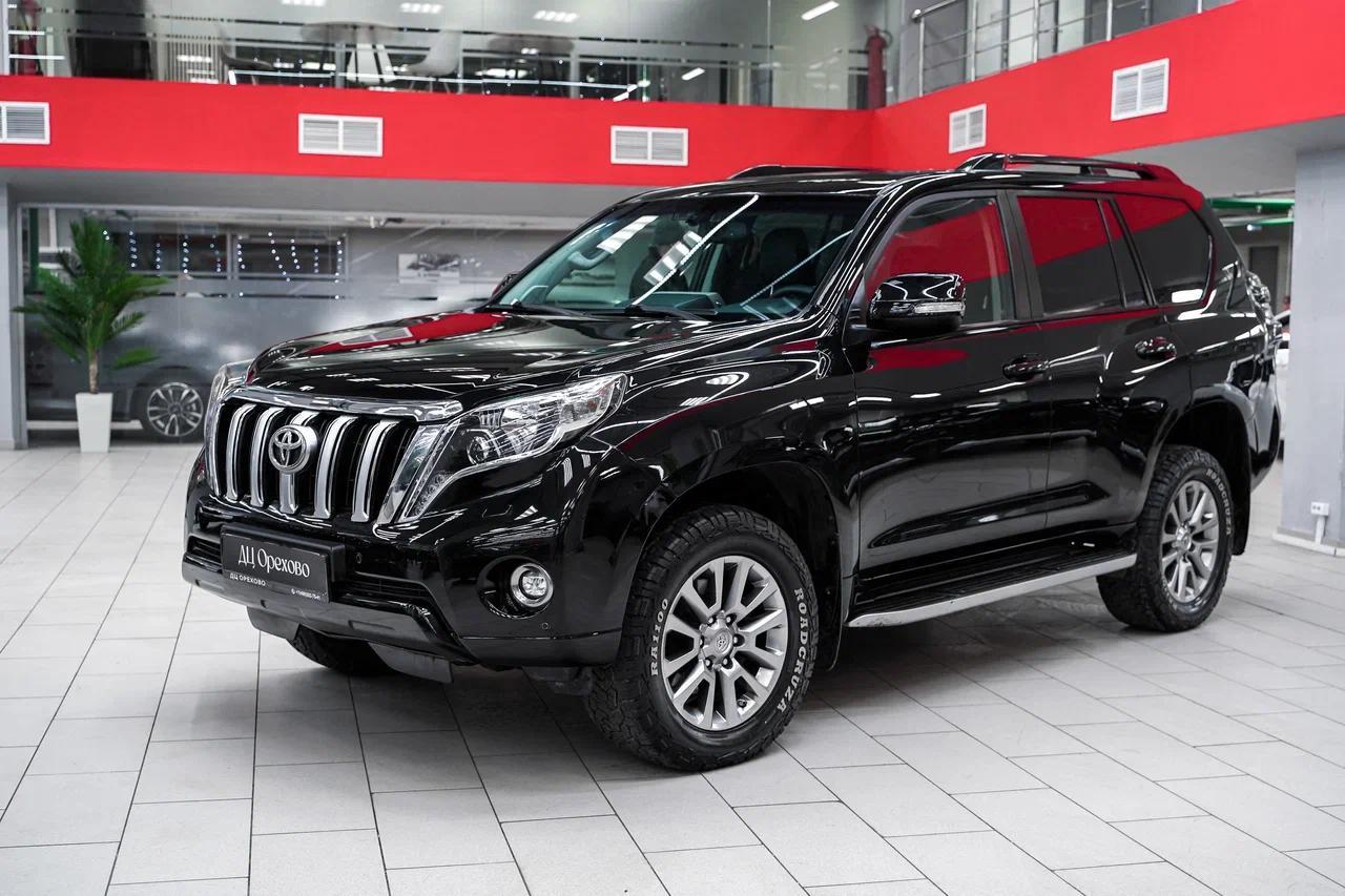Toyota Land Cruiser Prado 2016, черный, ДЦ Орехово
