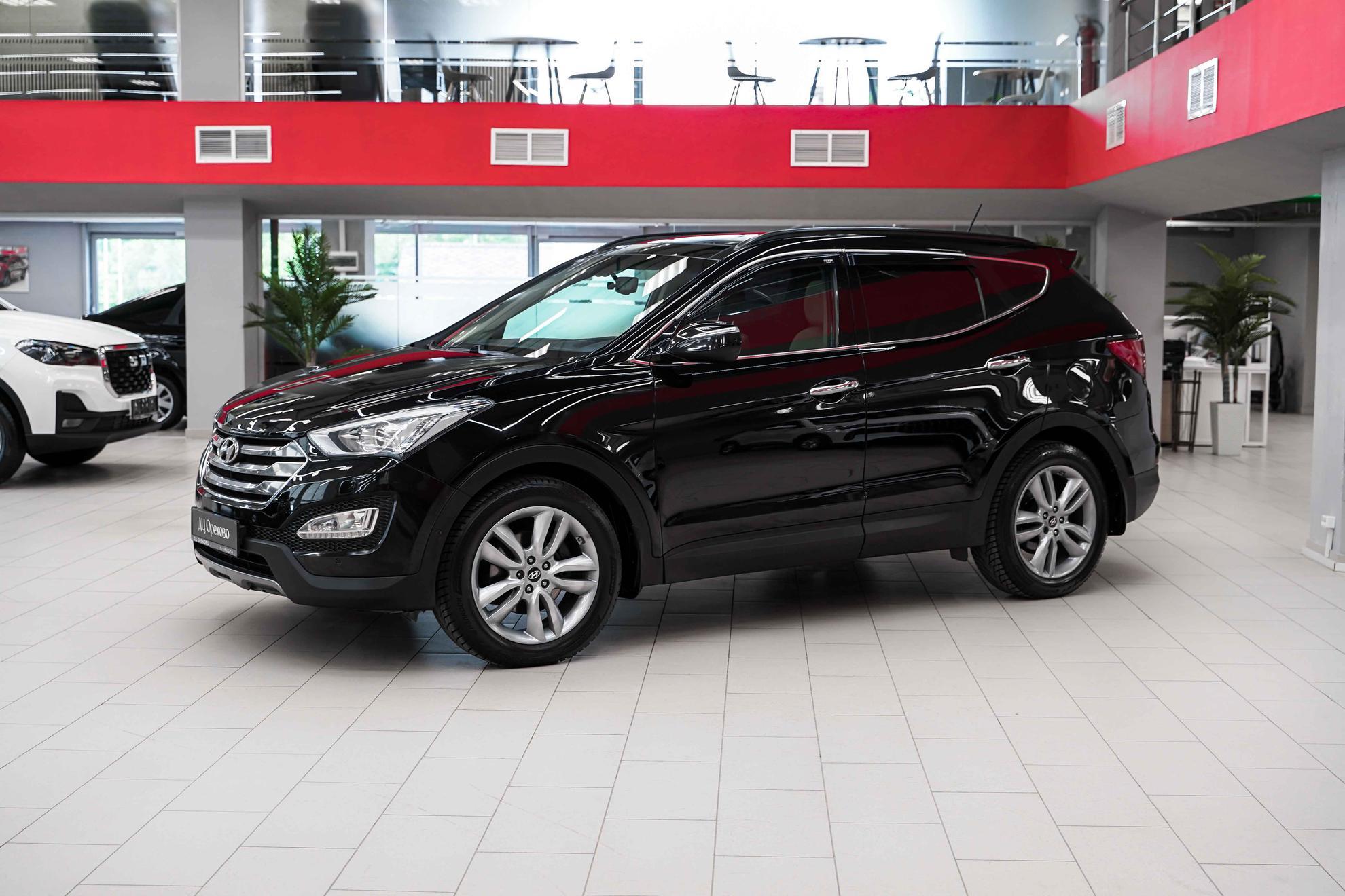 Hyundai Santa Fe 2013, черный, ДЦ Орехово