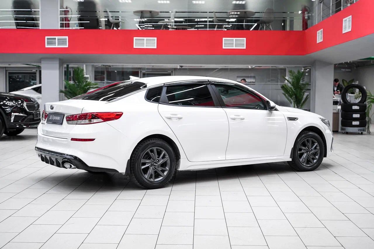 Kia Optima 2018, белый, ДЦ Орехово