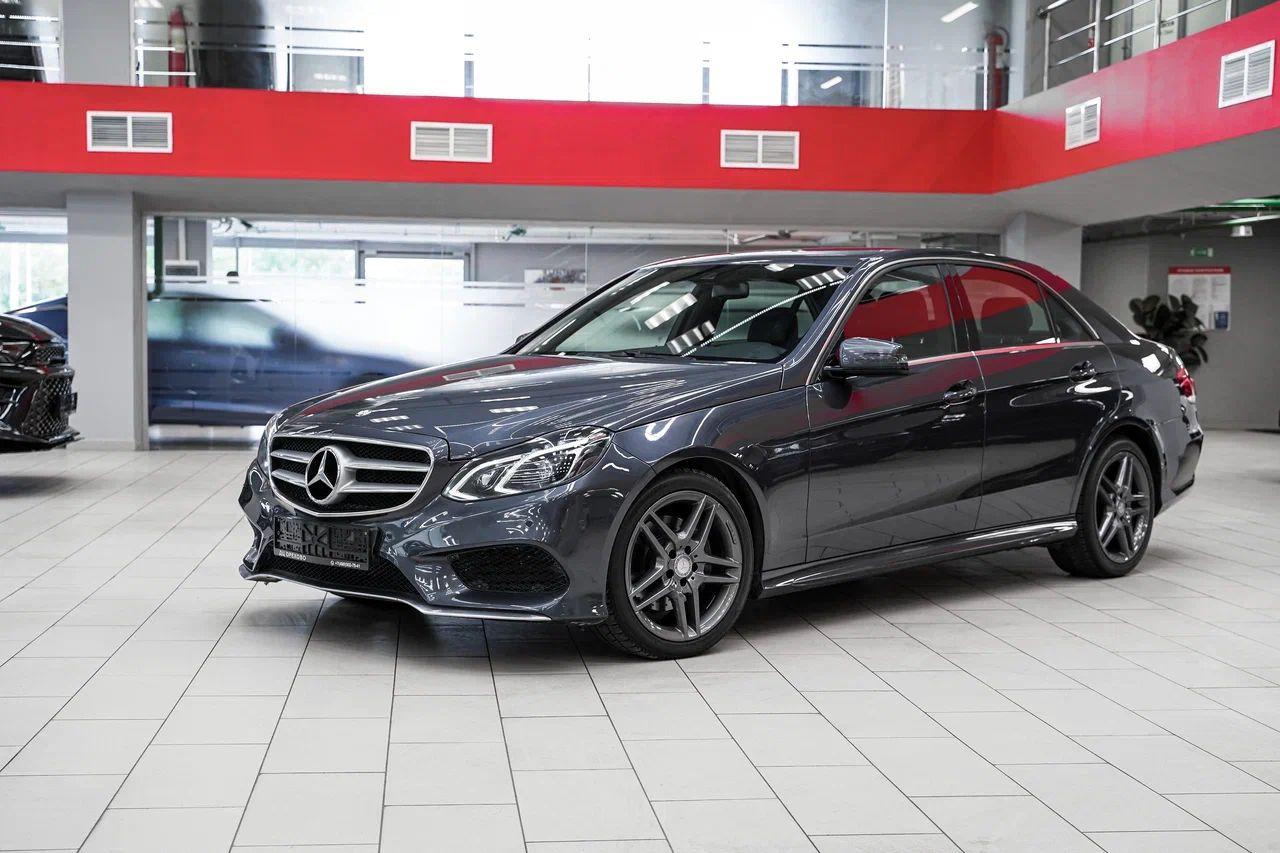 Mercedes-Benz E-Класс 2014, синий, ДЦ Орехово