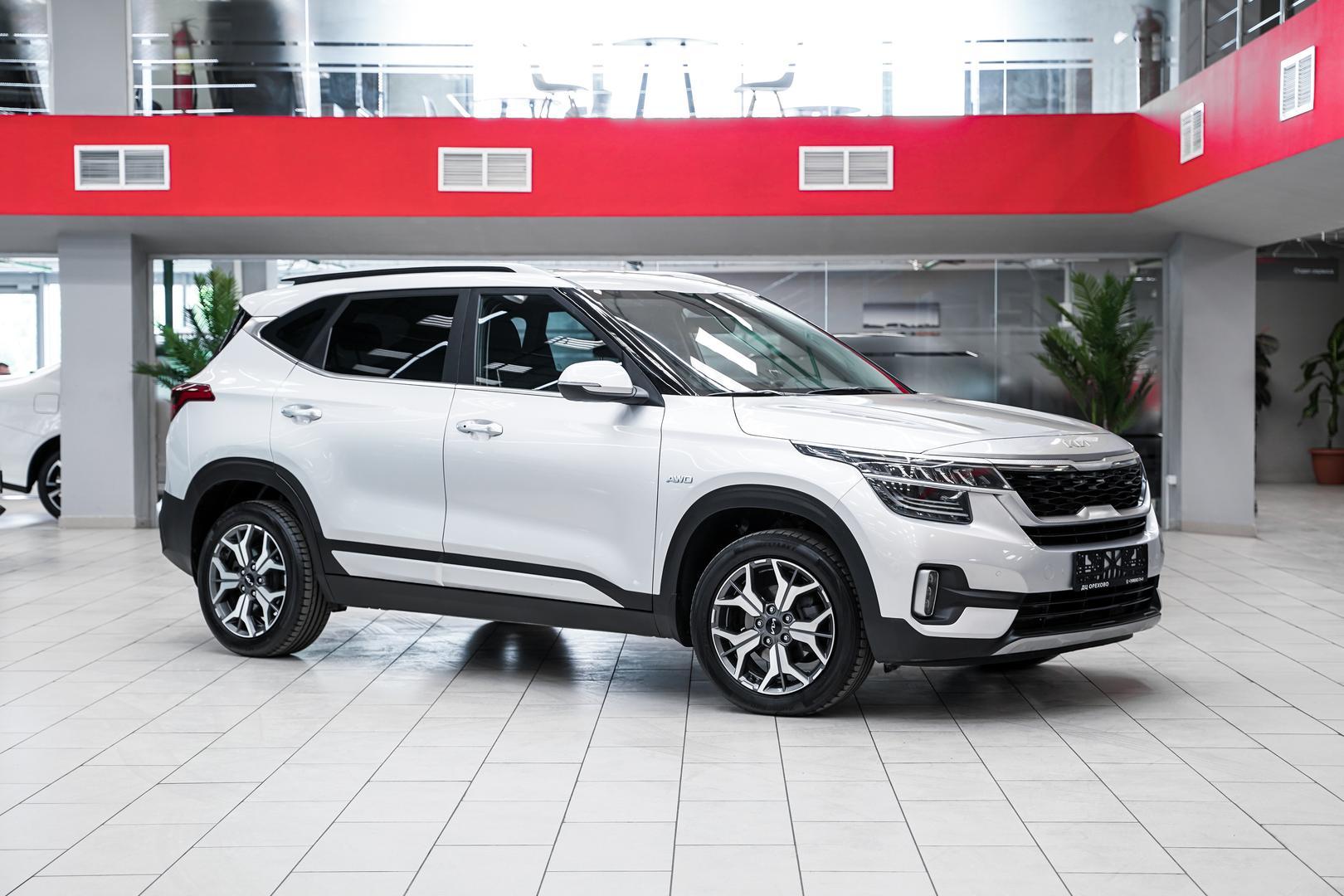Kia Seltos 2022, серебряный, ДЦ Орехово