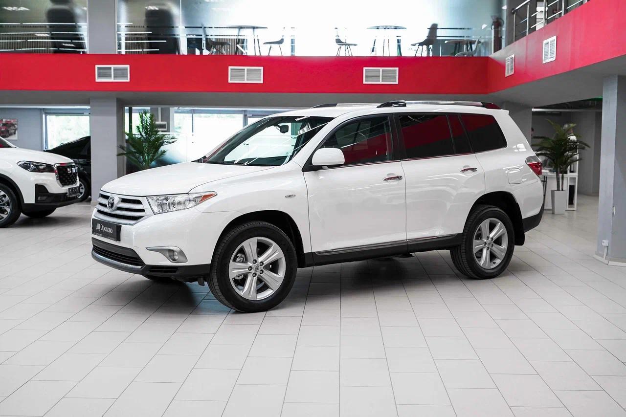Toyota Highlander 2011, белый, ДЦ Орехово