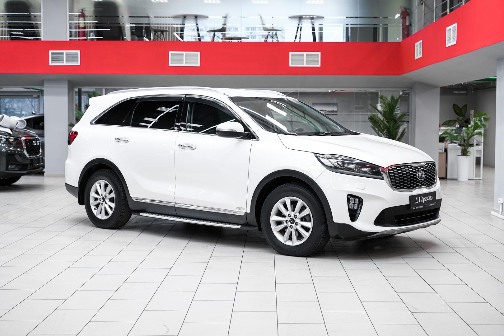 Kia Sorento 2018, белый, ДЦ Орехово